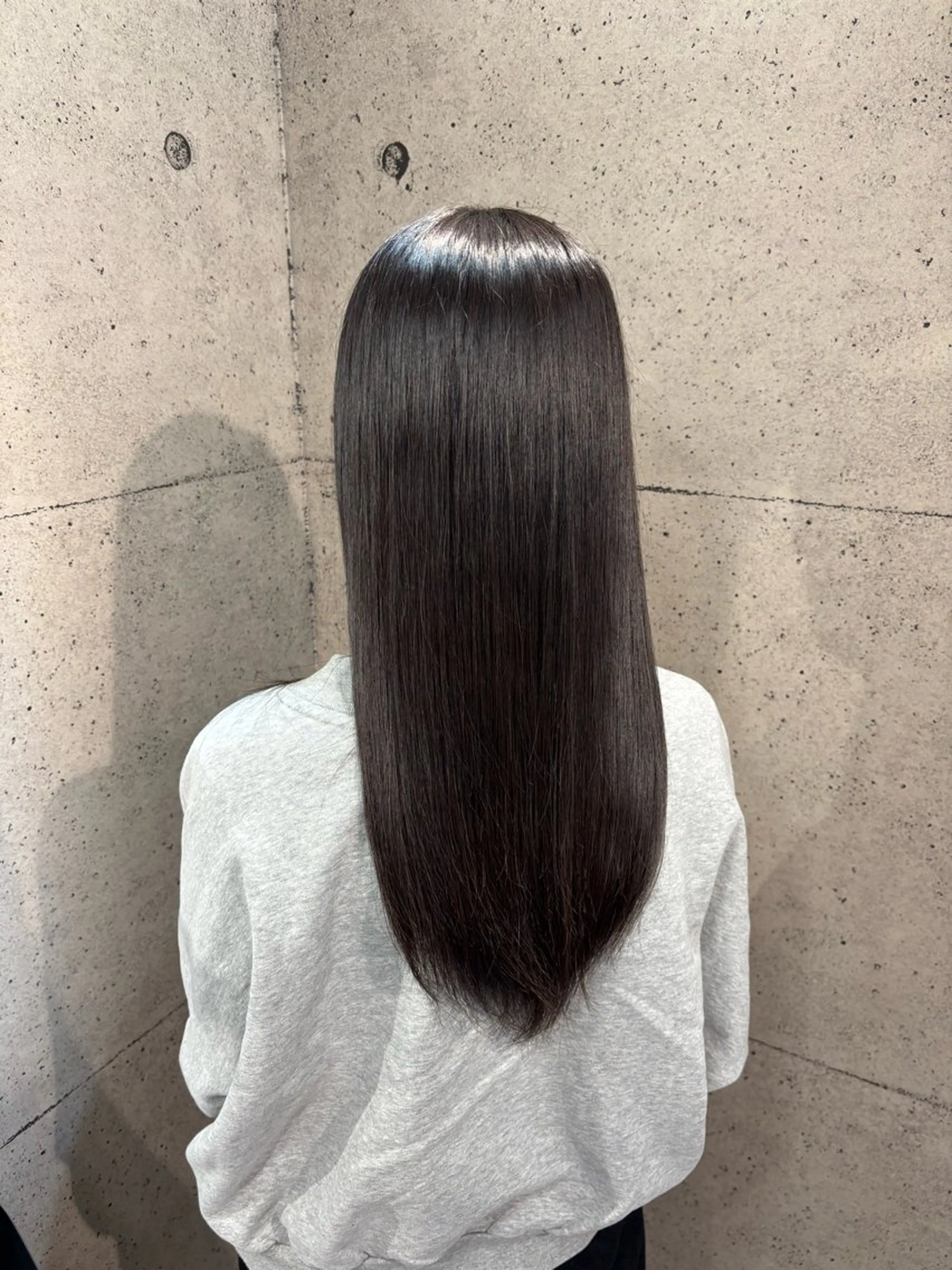 ロング 縮毛矯正 トリートメント 酸熱トリートメント 🍬東中野/髪質改善 /さつー🍬のヘアスタイル