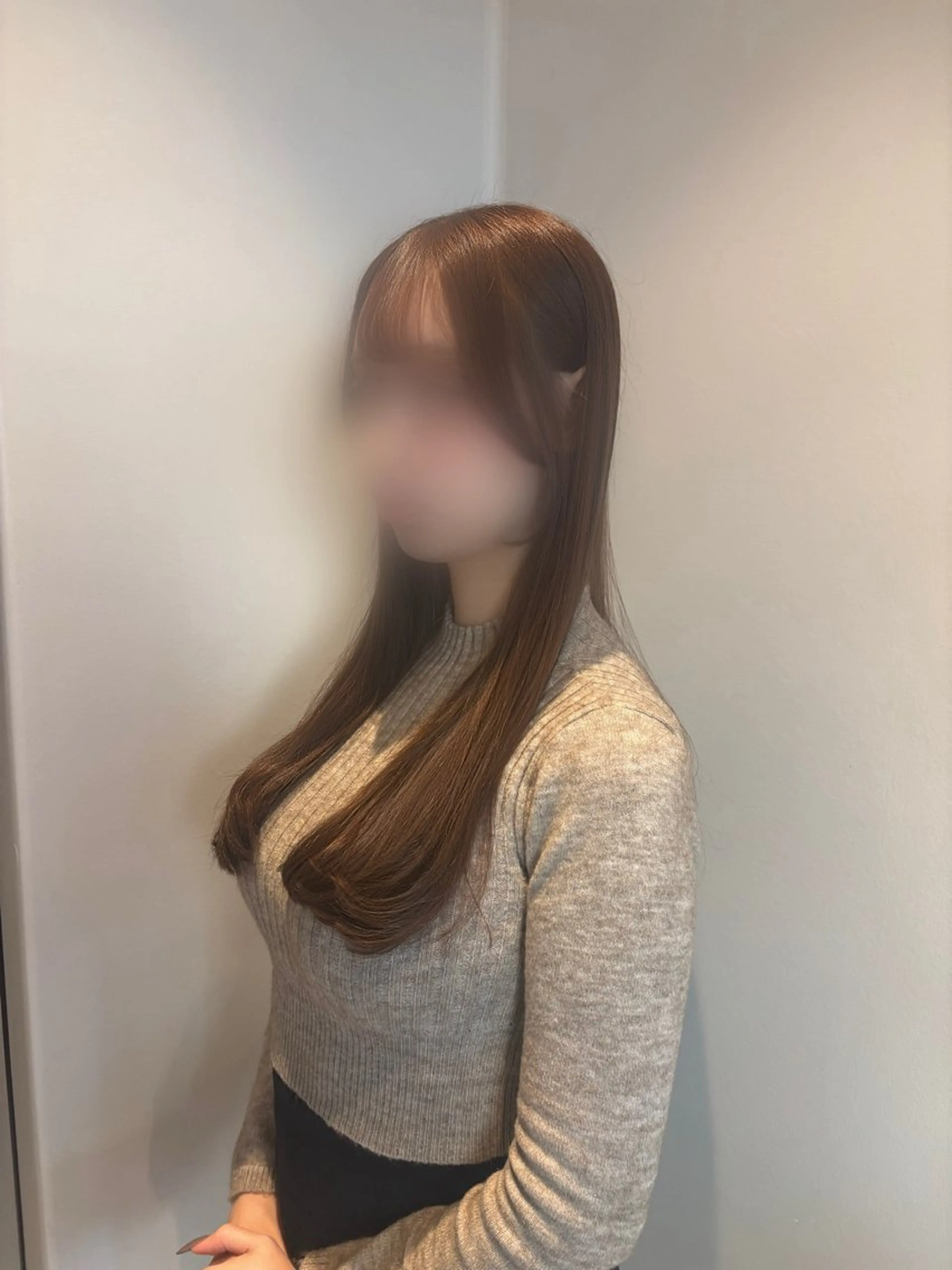 ロング カラー ベージュカラー ラベンダーカラー 髪質改善カラー ベージュ🤎YUMEのヘアスタイル