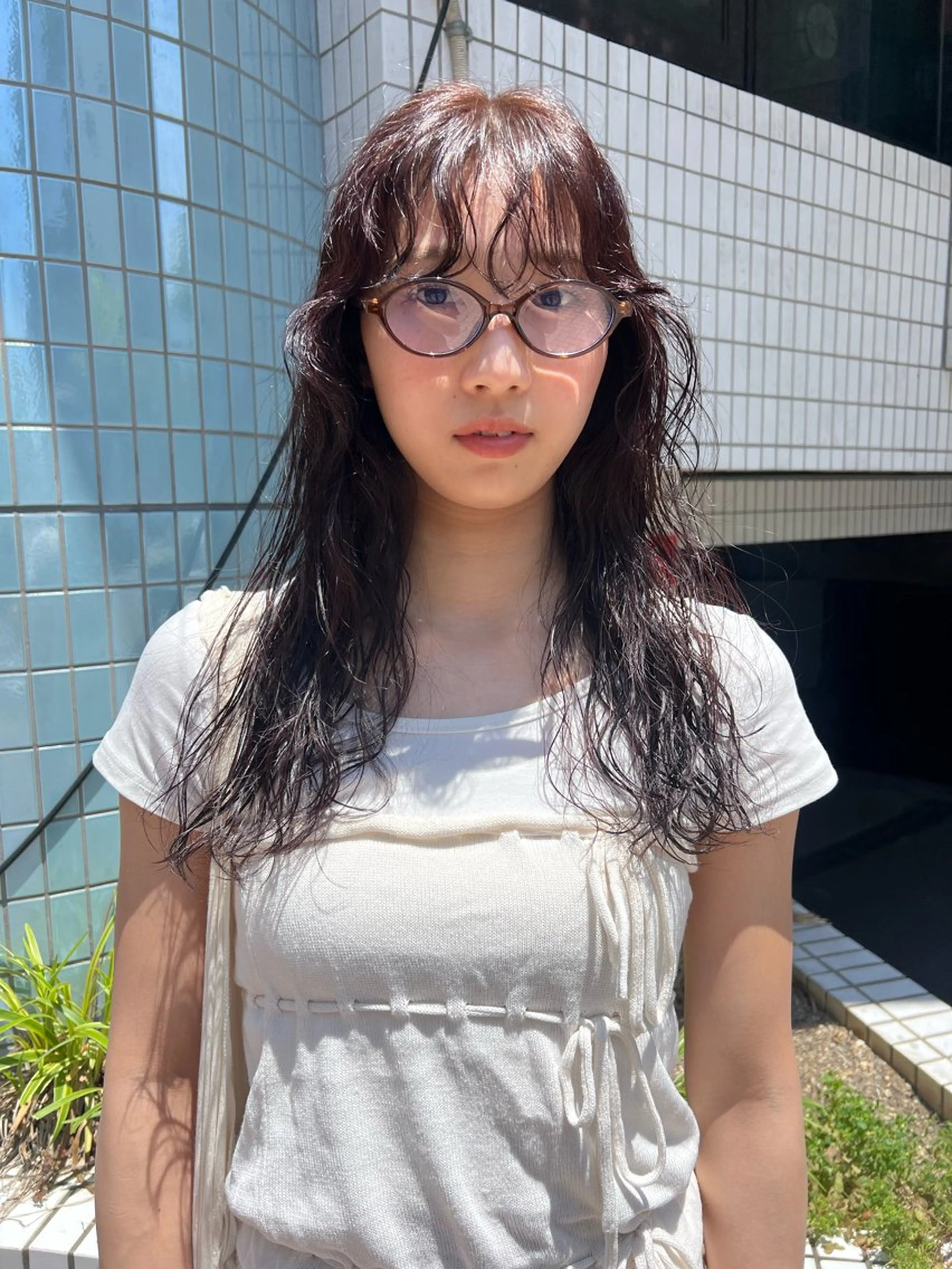 ロング カラー ヘアアレンジ ヘアカラー yu  /透明感 カラー/caseyのヘアスタイル