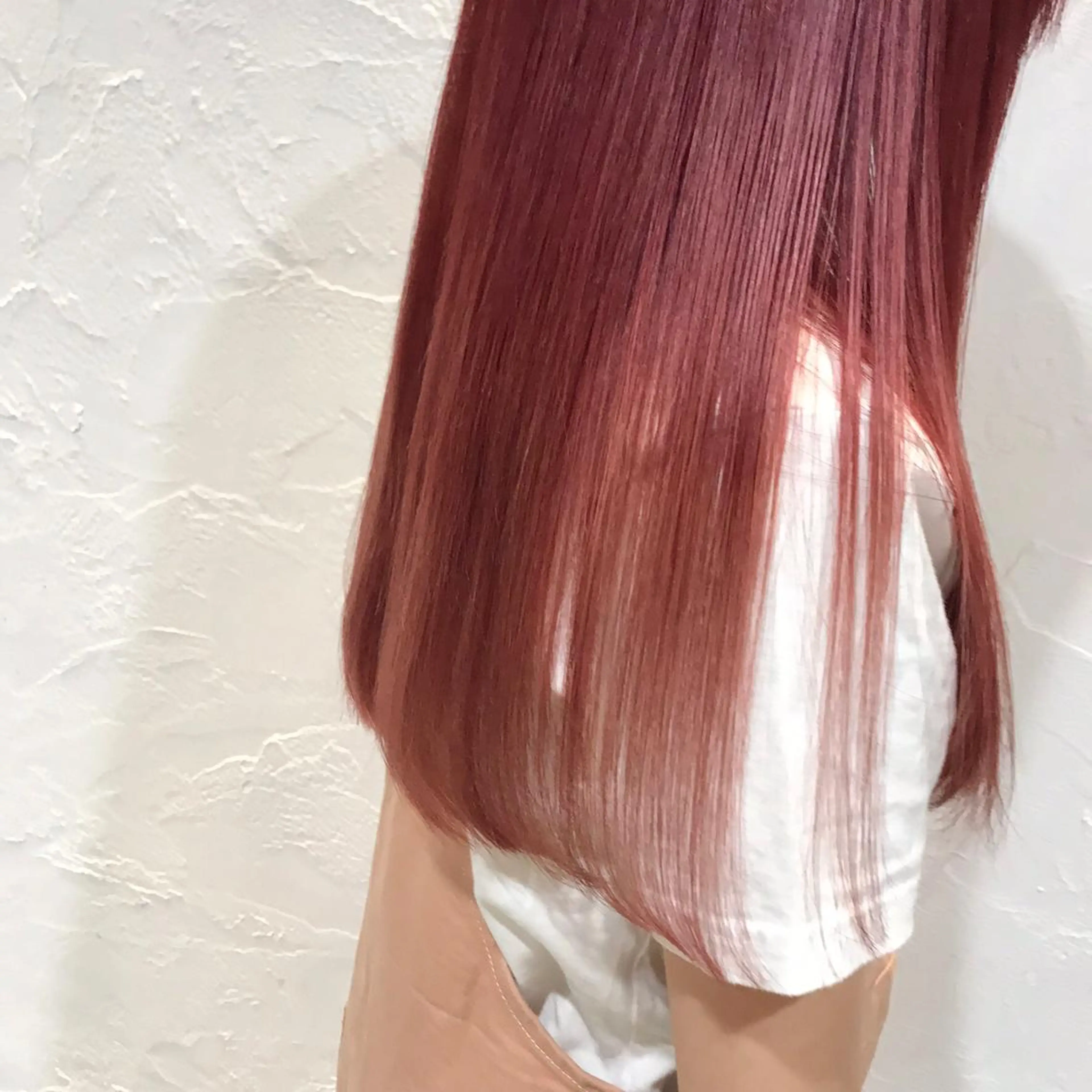 カラー ブリーチ ケアブリーチ ハイトーンカラー Keshiki大名 安部 真輝のヘアスタイル