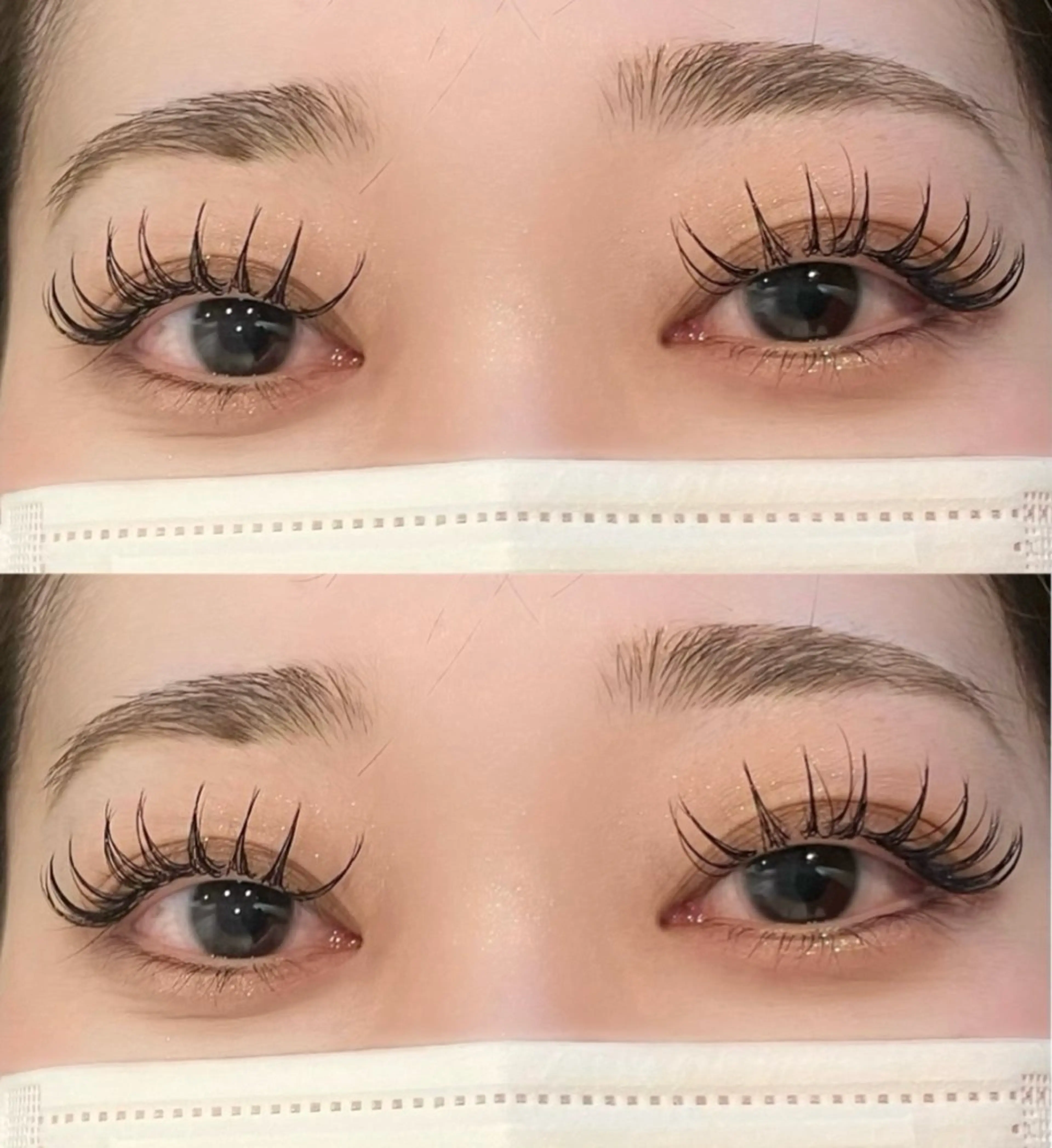 マツエク・マツパ 透明感つやカラー🎀 ／マツエクのヘアスタイル