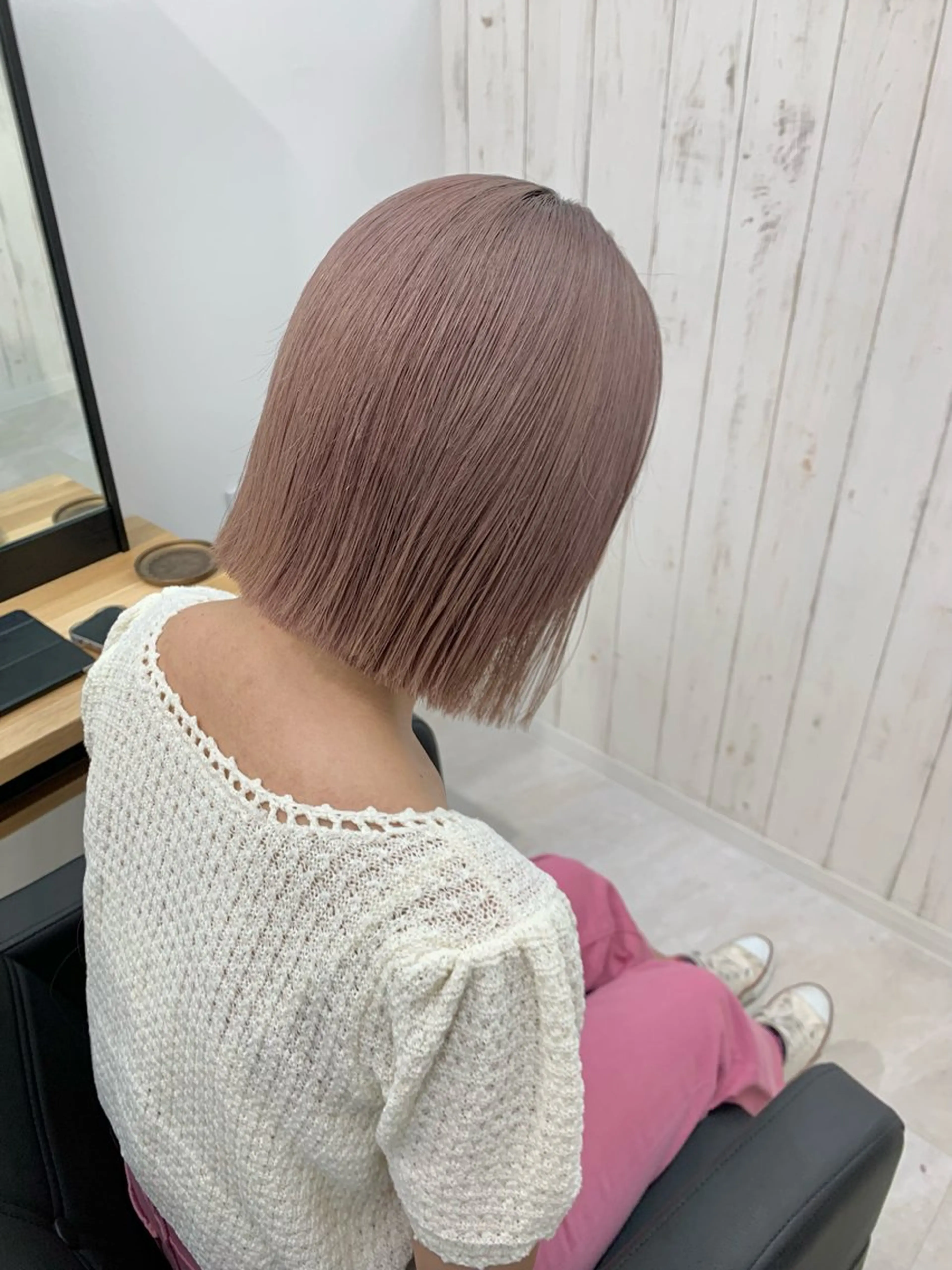 カラー ヘアカラー 水野 志保のヘアスタイル