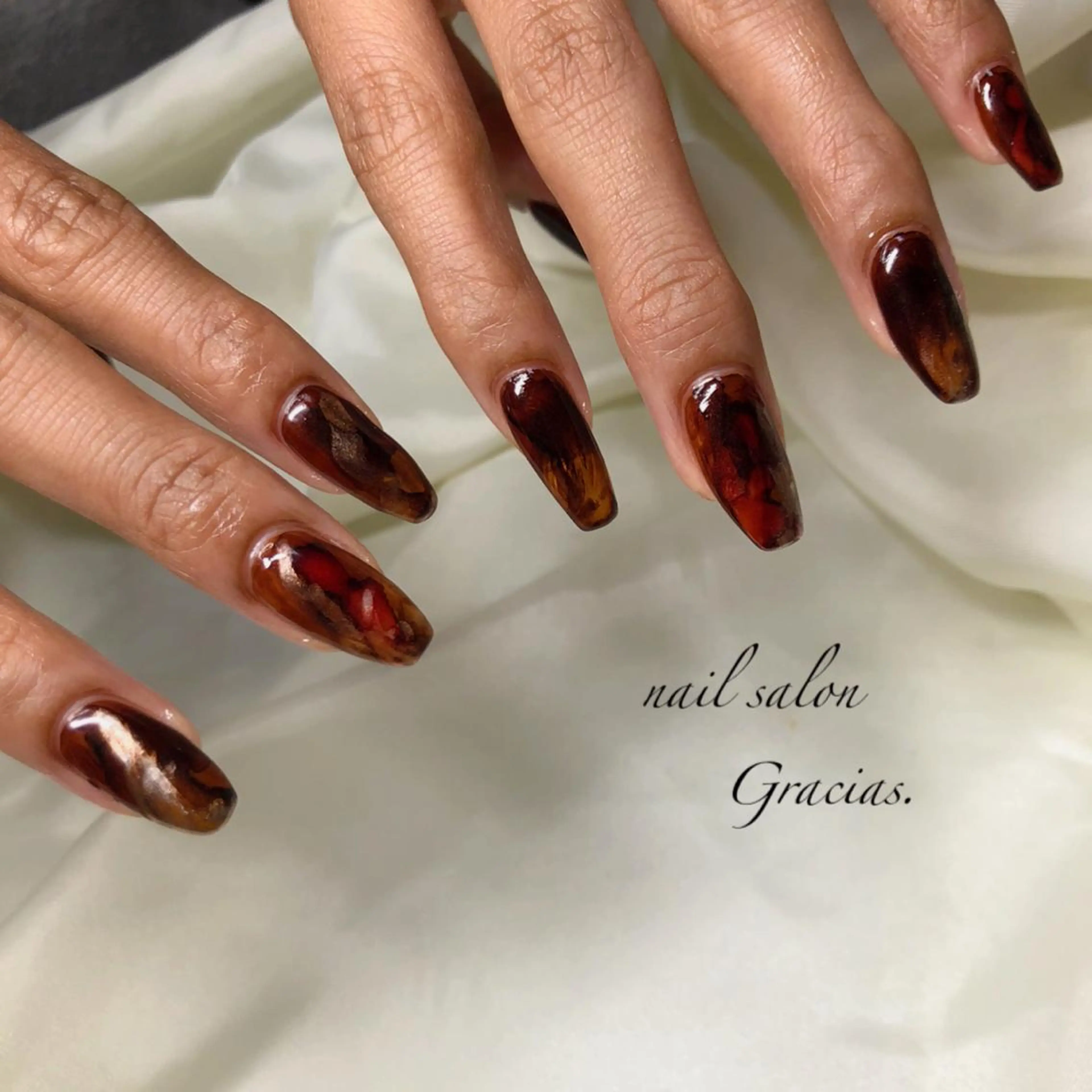 ネイル ハンドネイル Gracias. rieのネイルデザイン