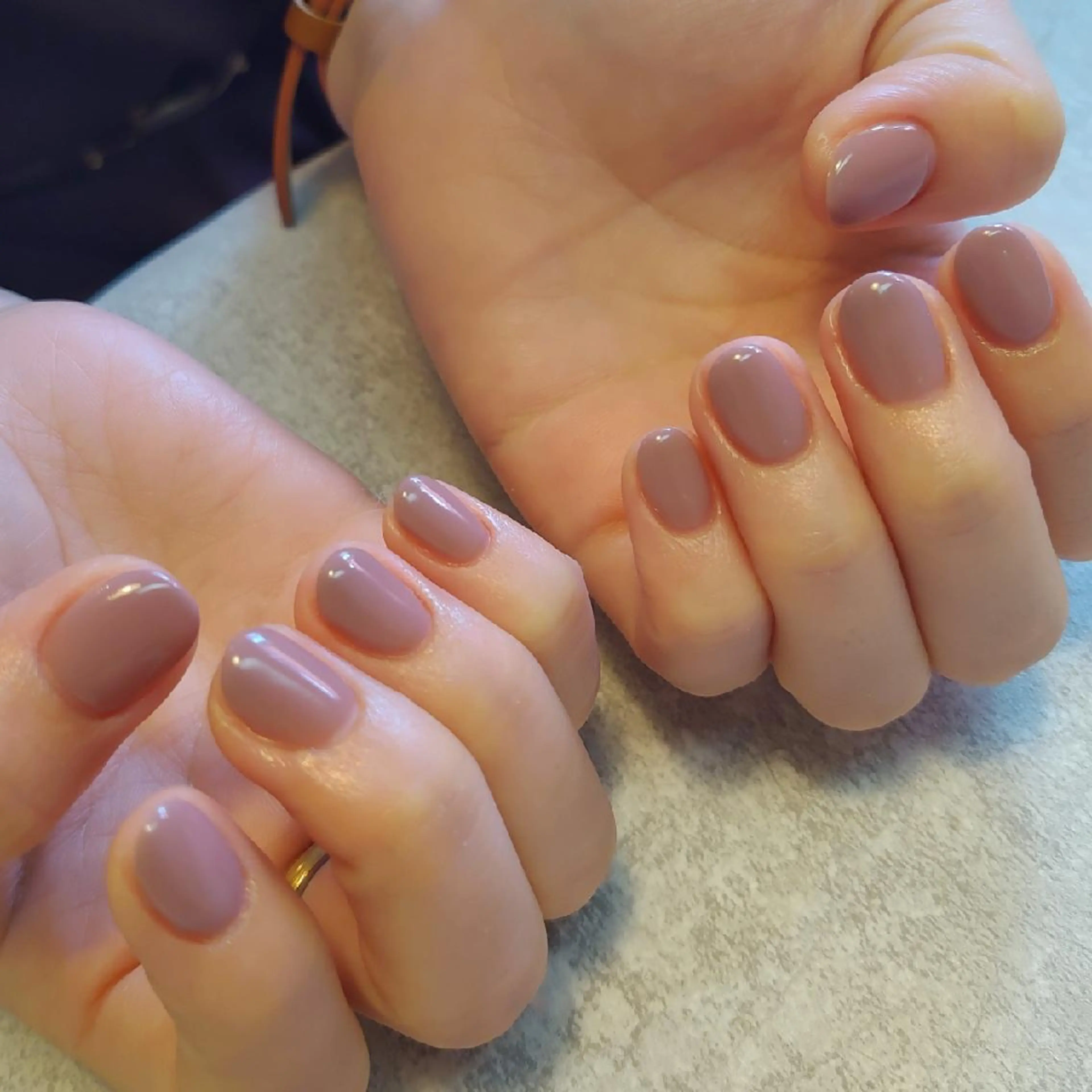 ネイル ワンカラーネイル ジェヌインネイル 河内のネイルデザイン