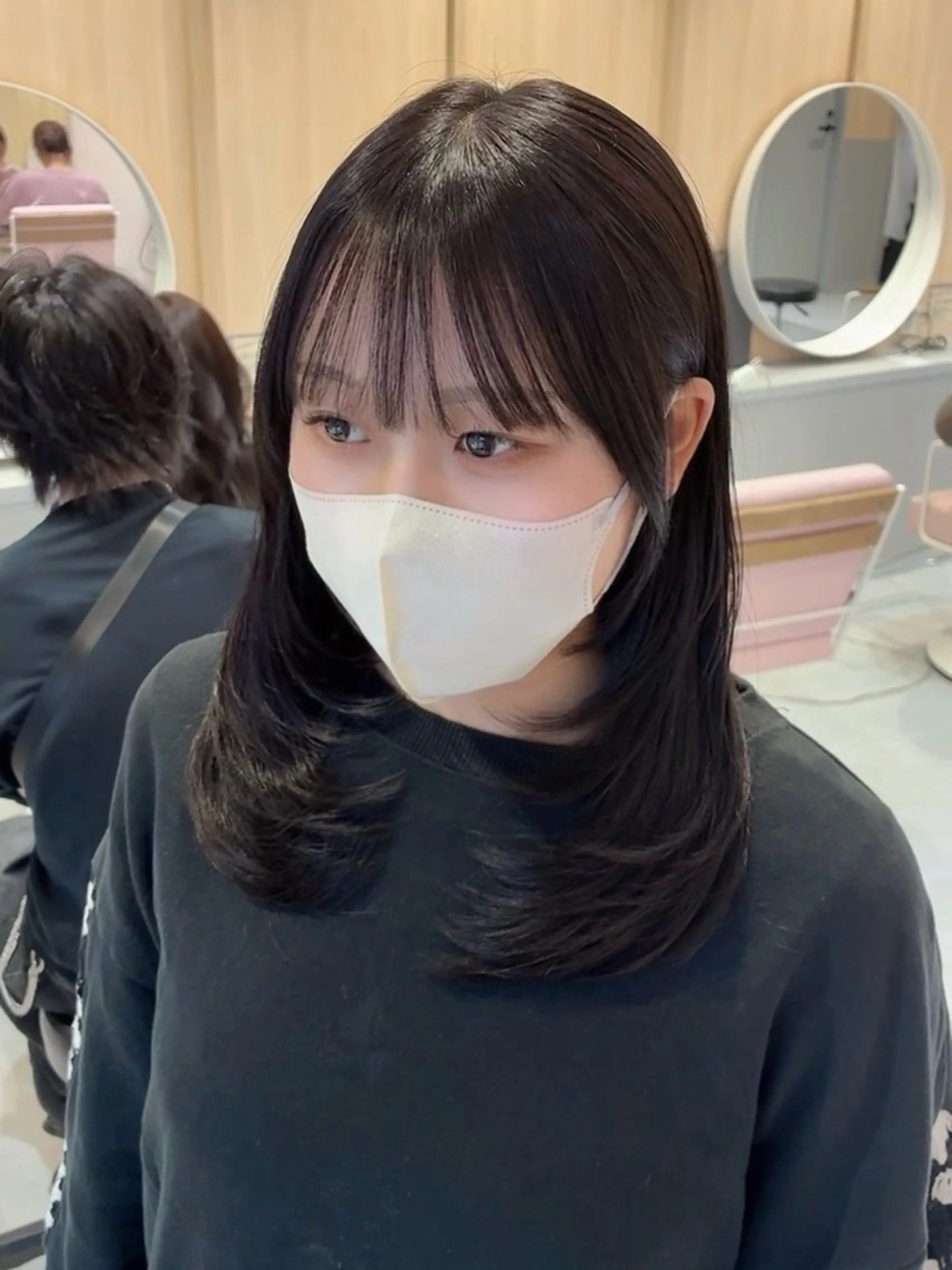 小顔×韓国レイヤー/ 骨格診断/Rikuのヘアスタイル