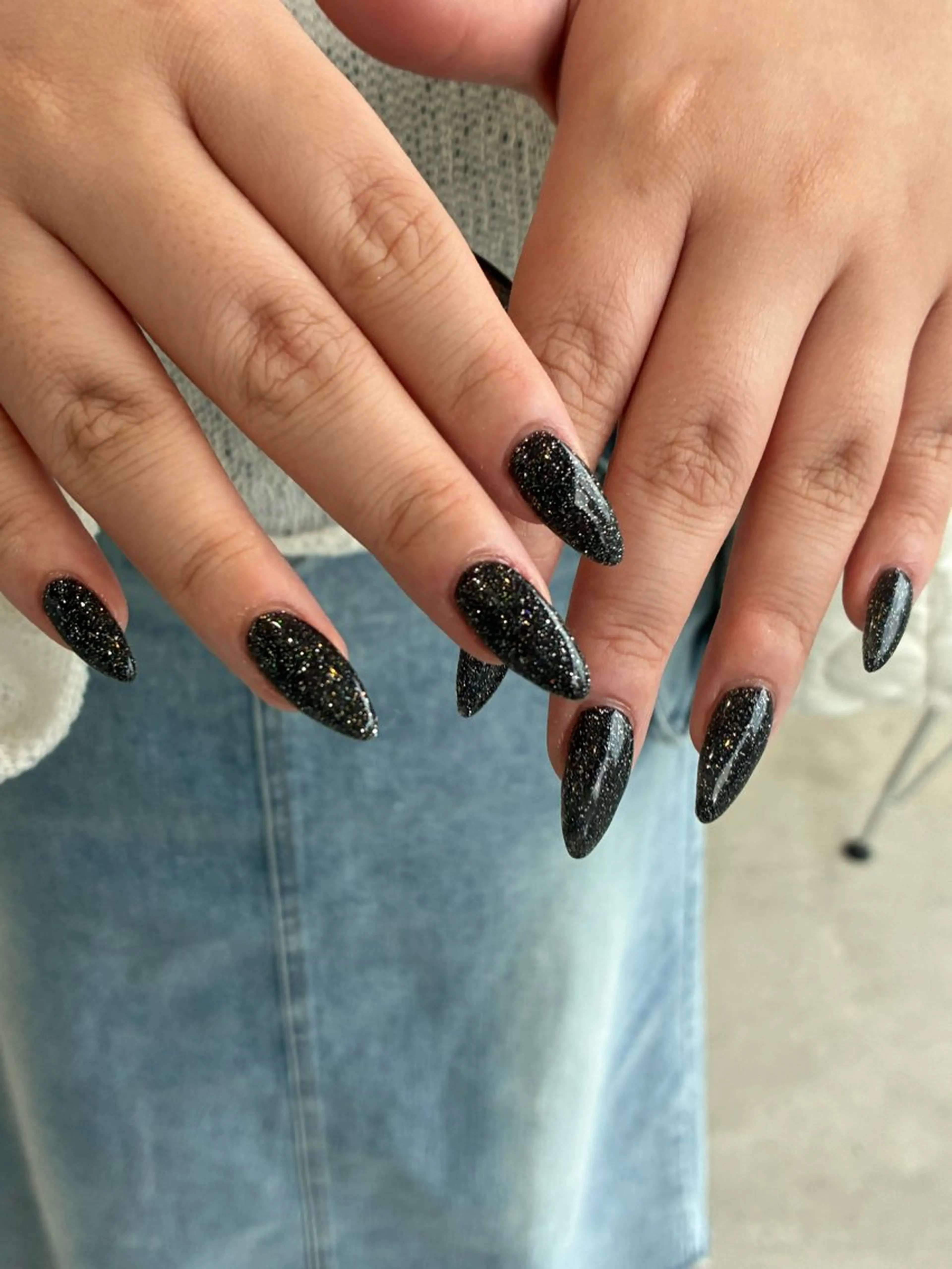 ワンカラー・ラメグラデーション(オフ無し)の写真