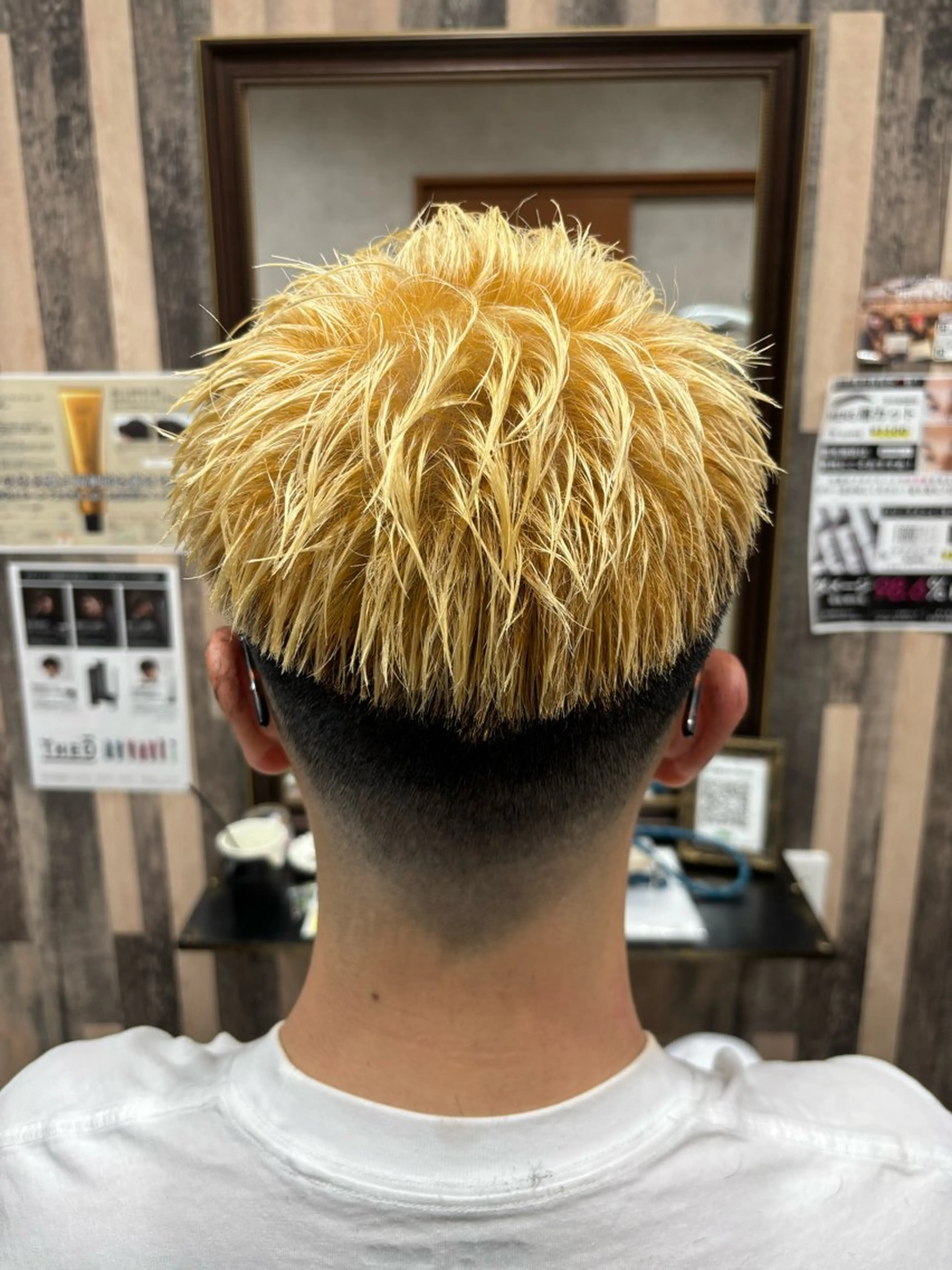 カラー メンズ カット ヘアカラー EDEN店長／ 短髪／パーマ職人🔥のヘアスタイル