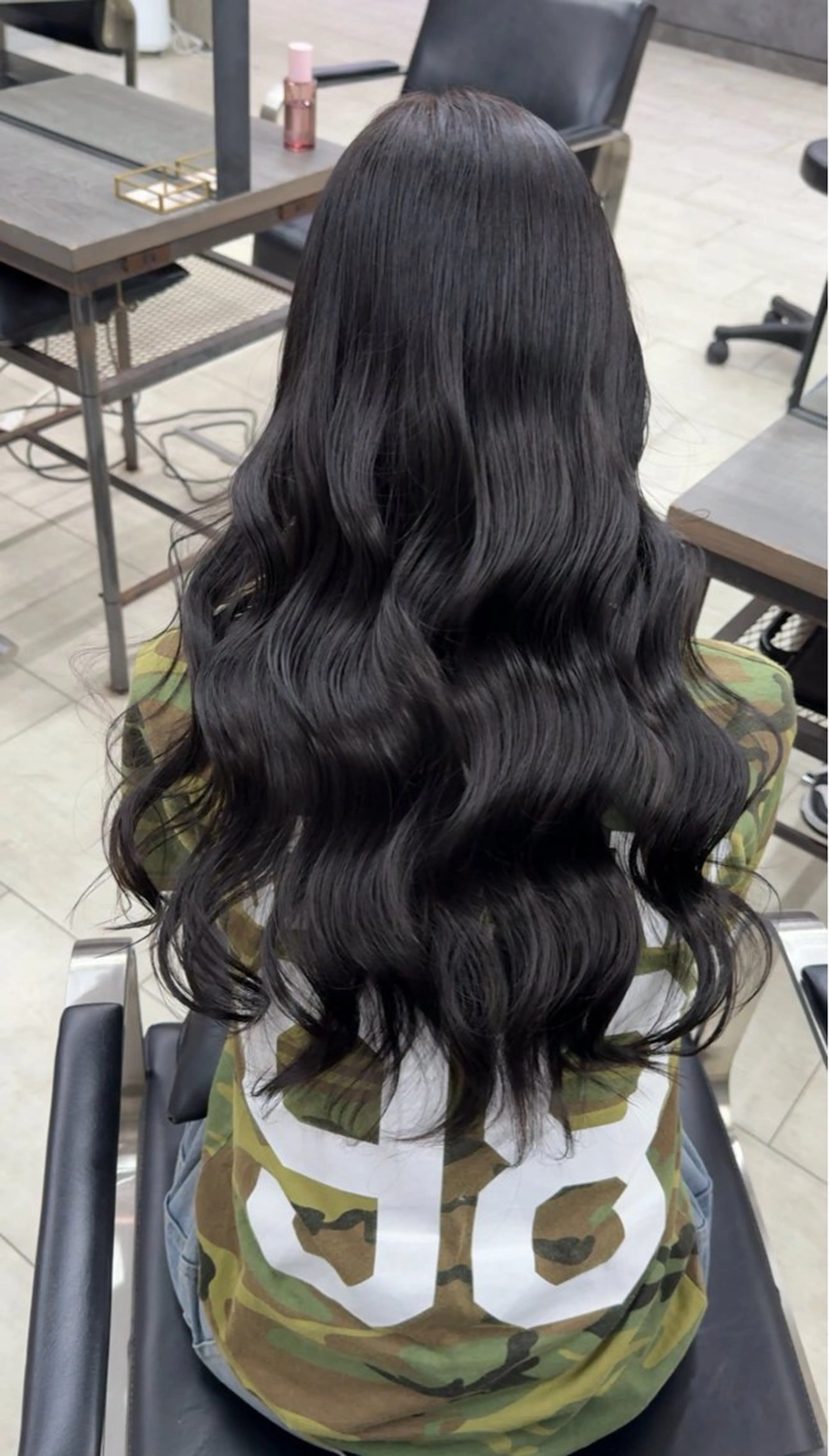 【艶暗髪♪♪】艶カラー＋トリートメント🖤🖤の写真