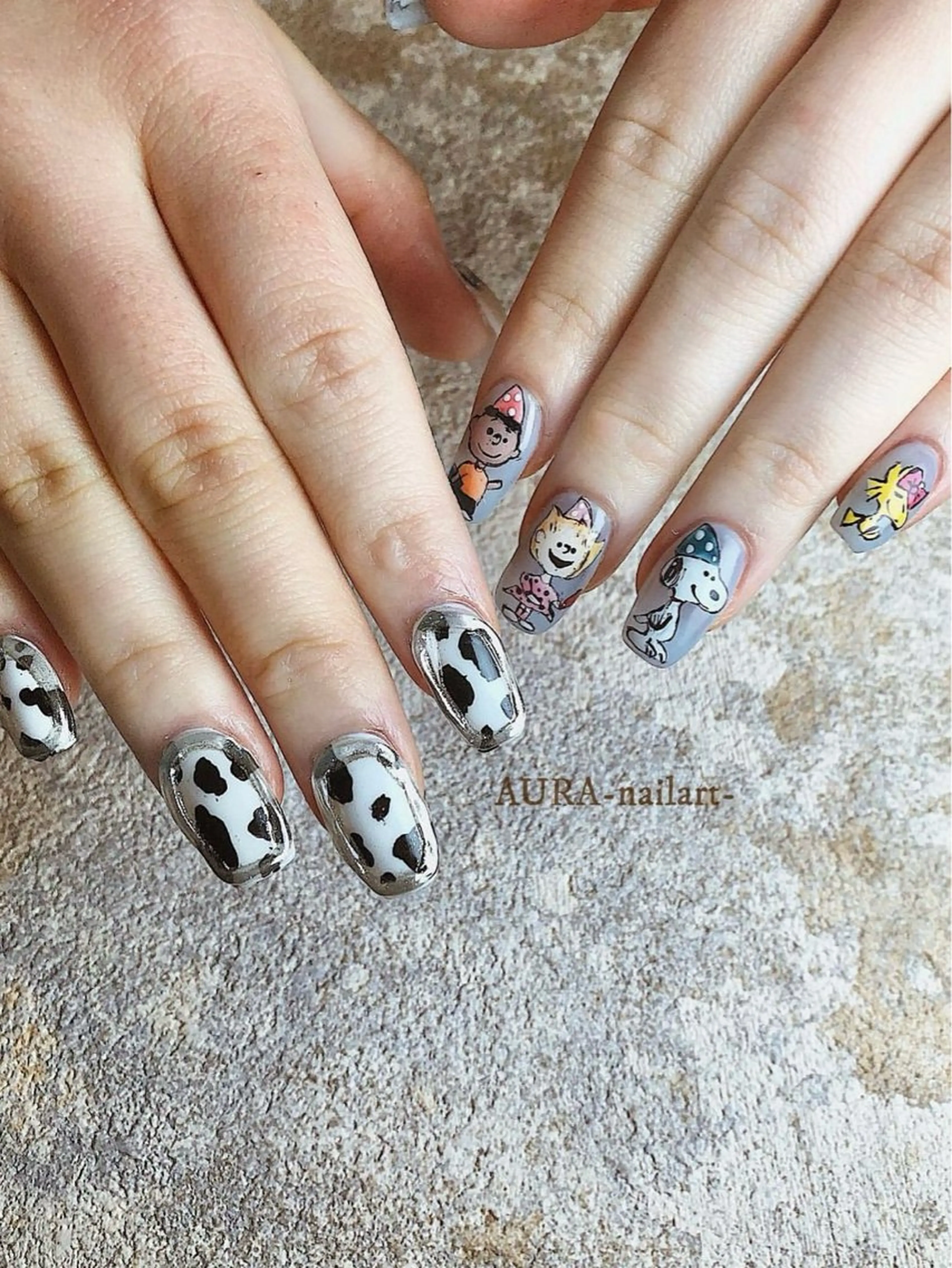 ネイル AURA nailartのネイルデザイン