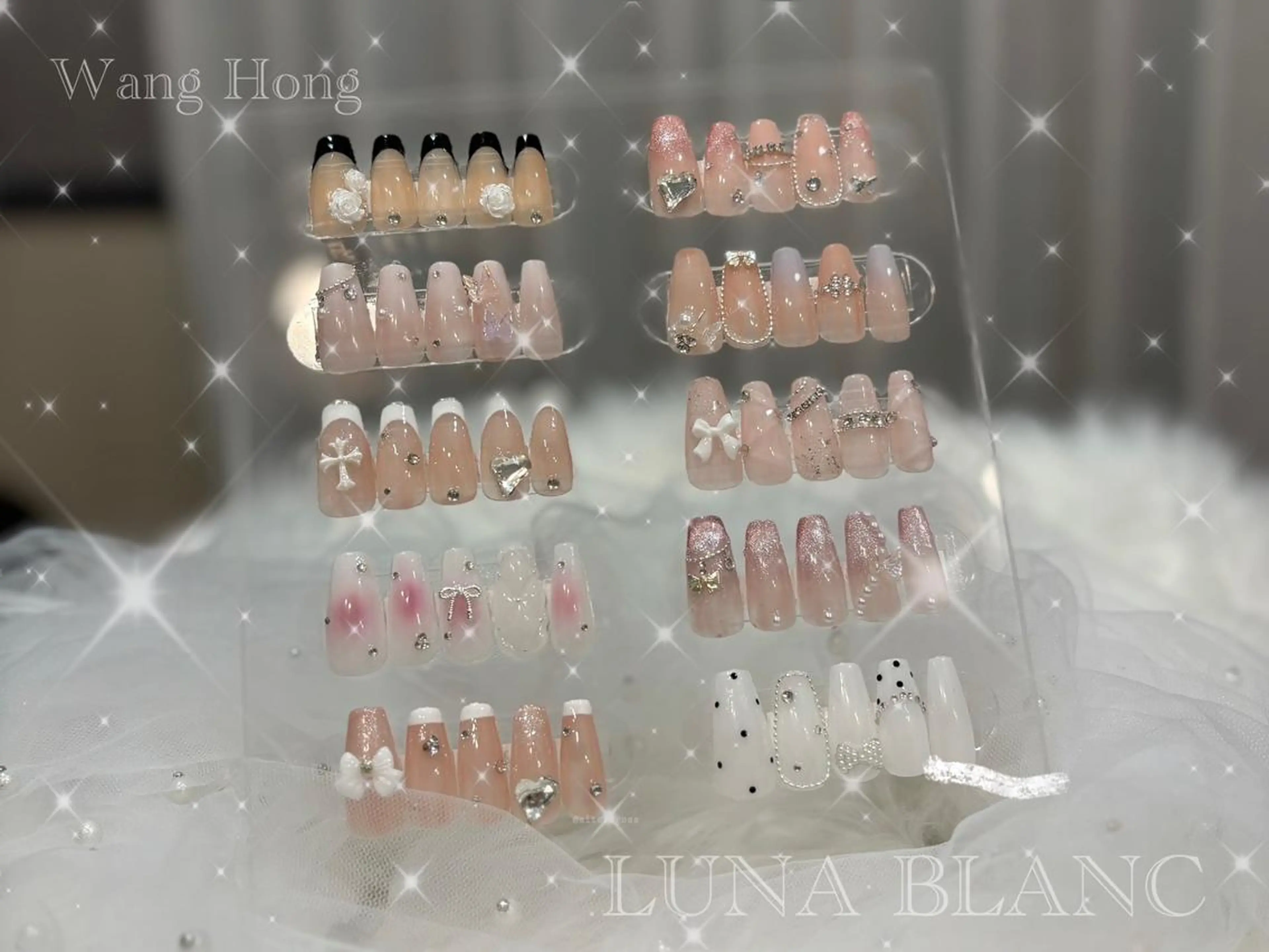 ネイル ワンホンネイル ハンドネイル nail LUNA BLANCのネイルデザイン
