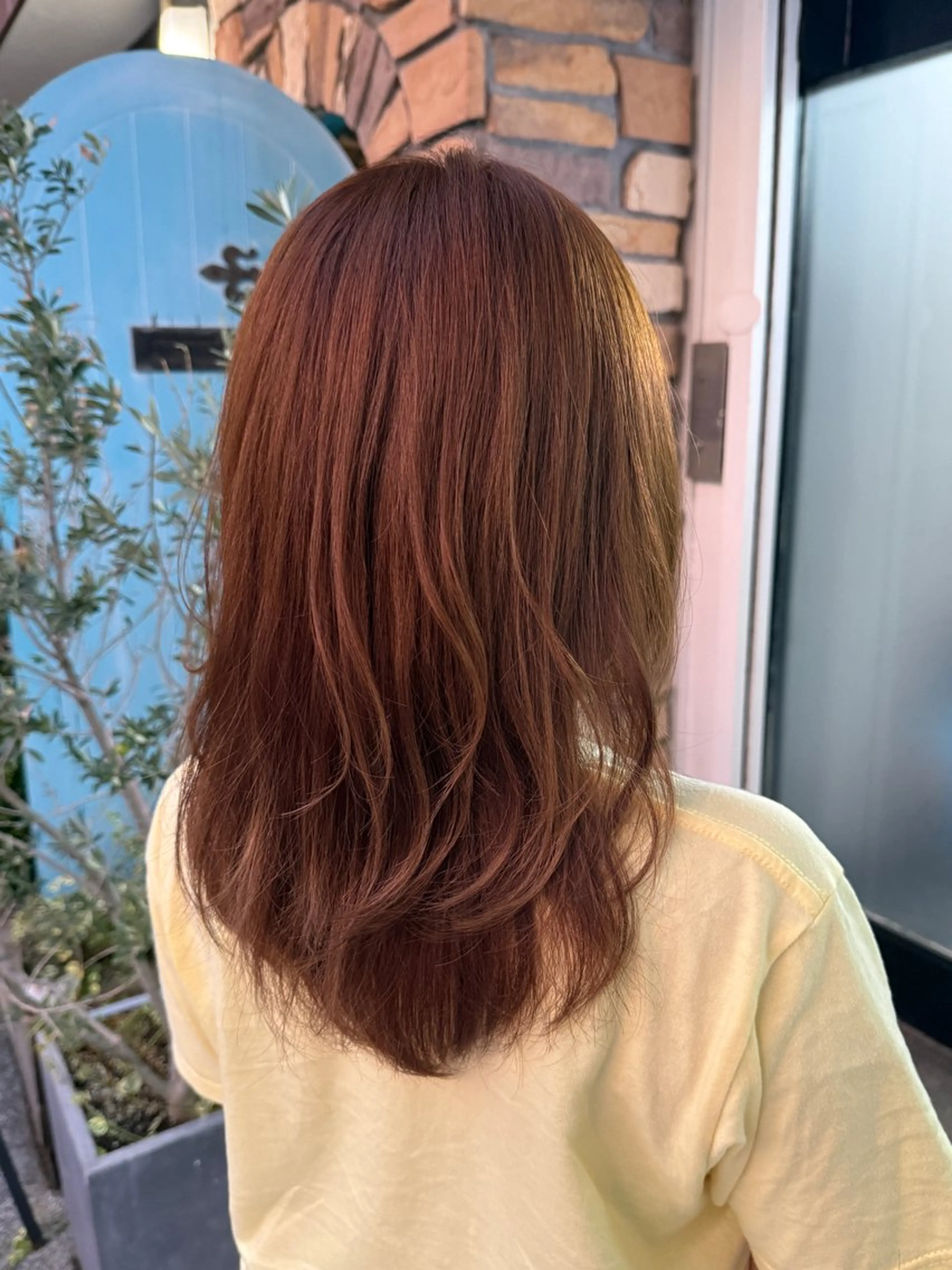 ミディアム カラー ヘアカラー 透明感カラー/パーマ 🌀アオノのヘアスタイル