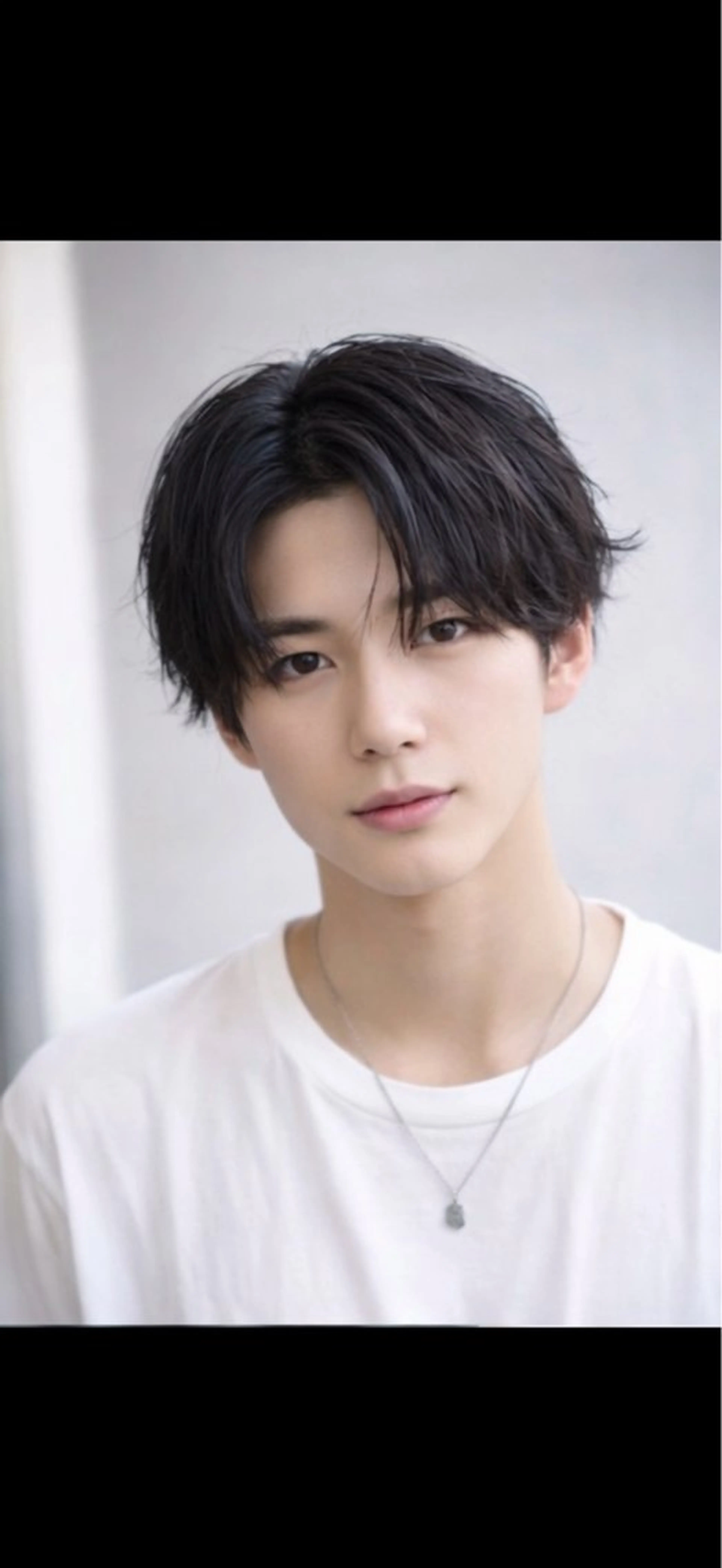 メンズ センターパート メンズパーマ ヘアカラー パーマ トリートメント LAS 代表 ナガカワ コウヘイのヘアスタイル