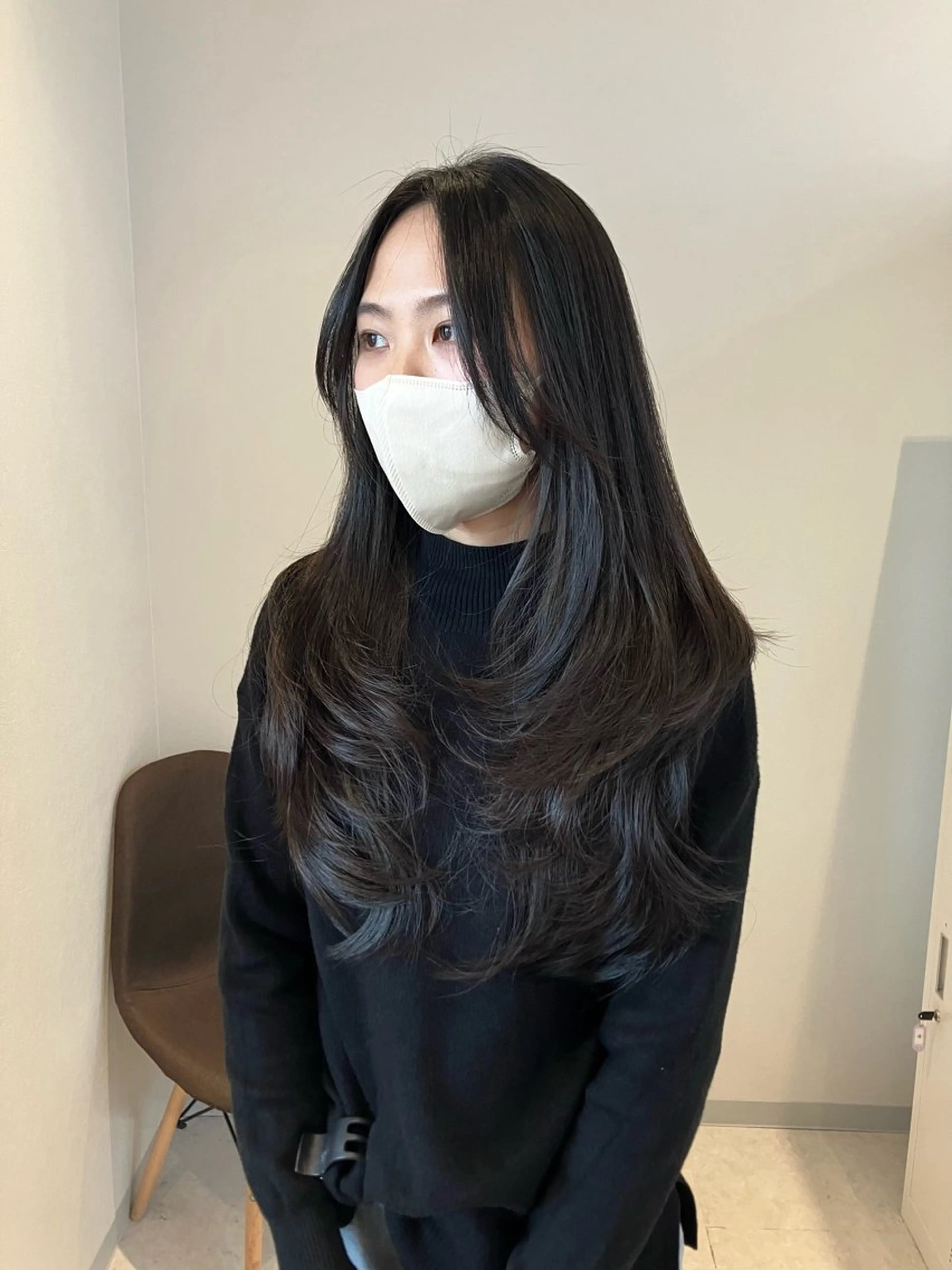 ロング カット 縮毛矯正 NORI ☆のヘアスタイル