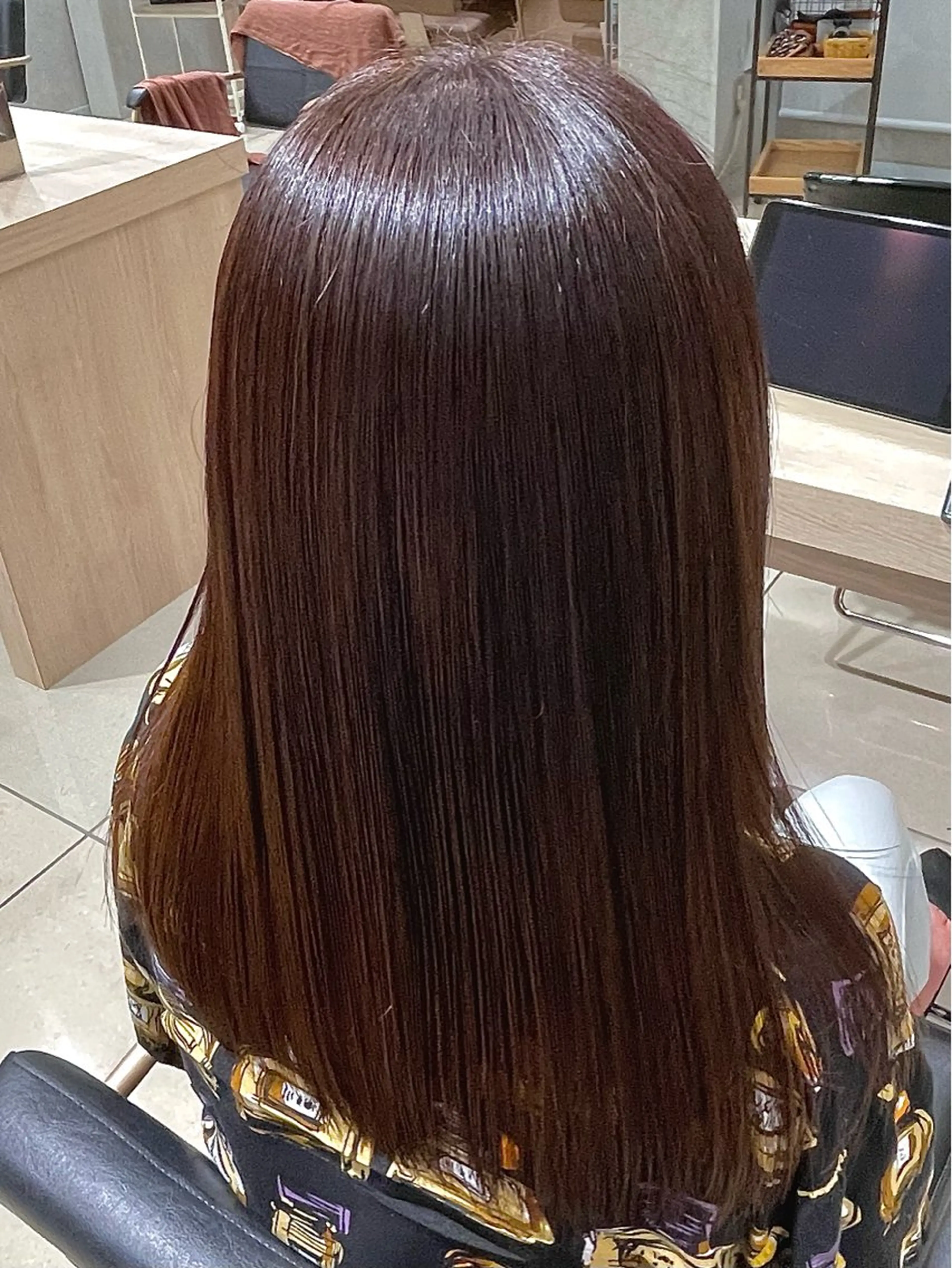 カット トリートメント 【🎀推し デザイン カラー】小池 雪奈のヘアスタイル