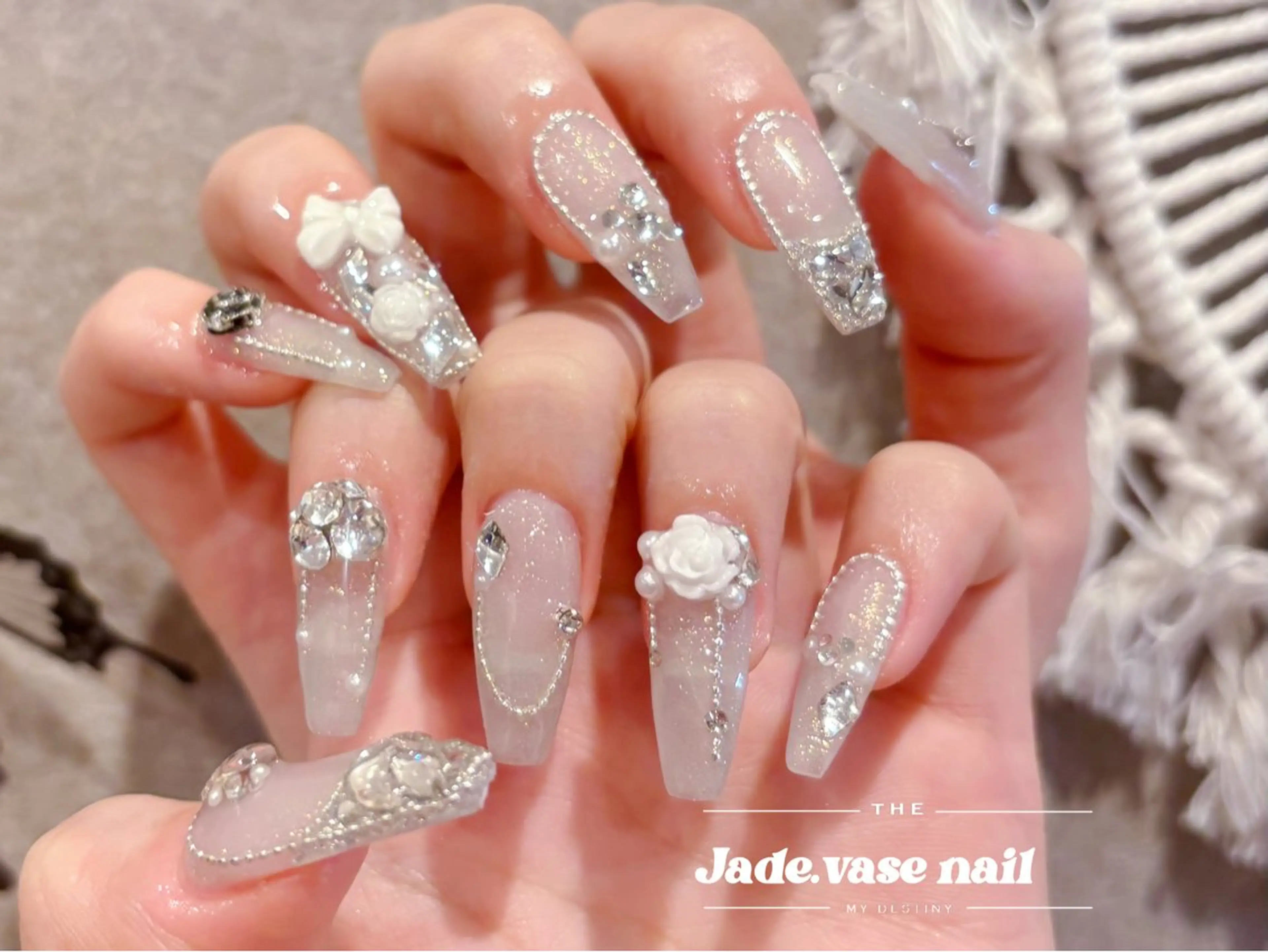 ネイル ハンドネイル ハンドケア ✰Jade.vase 银座のネイルデザイン