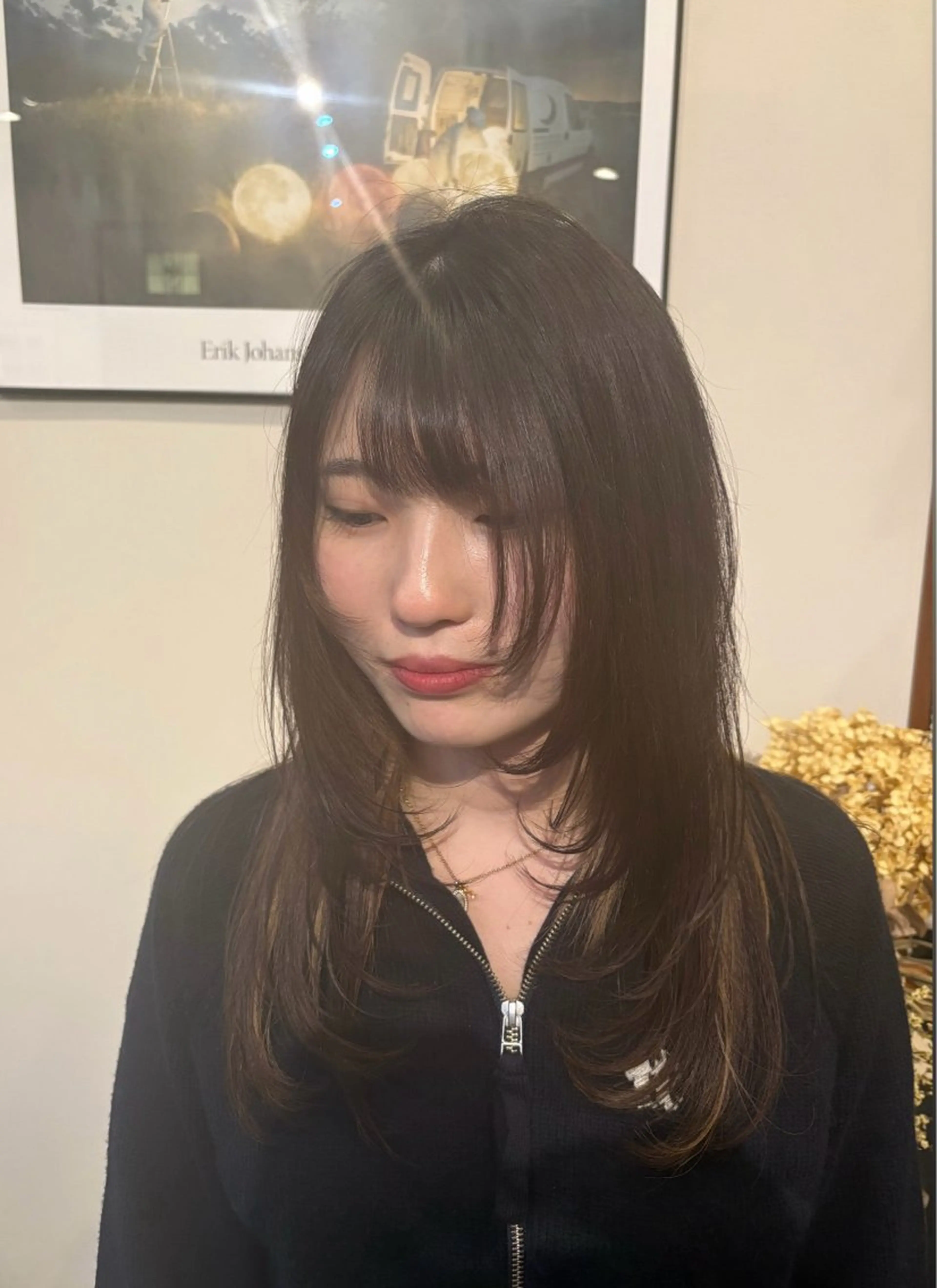 ロング ハイレイヤー レイヤーカット Clair,e gran所属・木村 愛のヘアスタイル