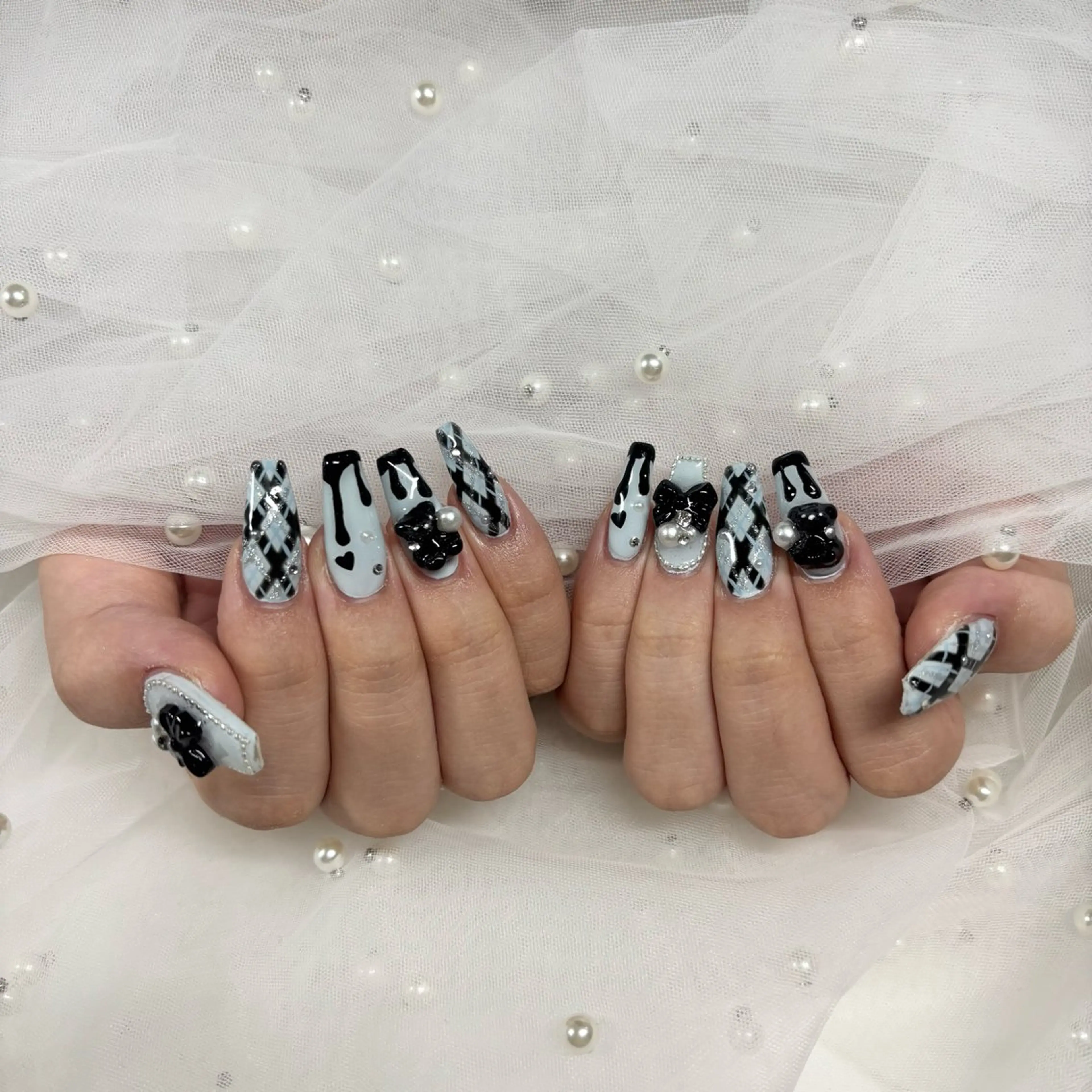 ネイル ハンドネイル ୨୧ mio୨୧のネイルデザイン