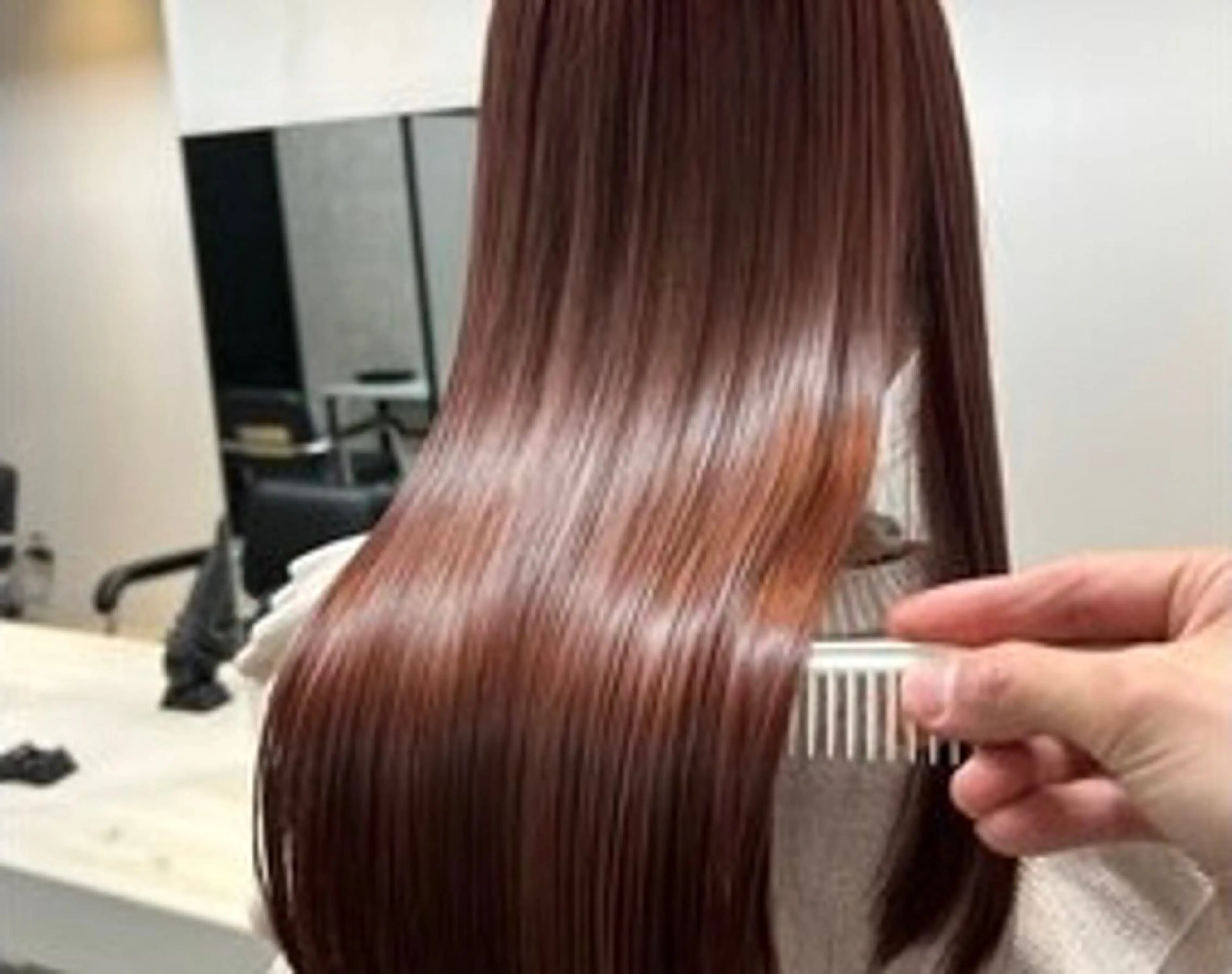 【コスメ縮毛矯正】＋トリートメントの写真