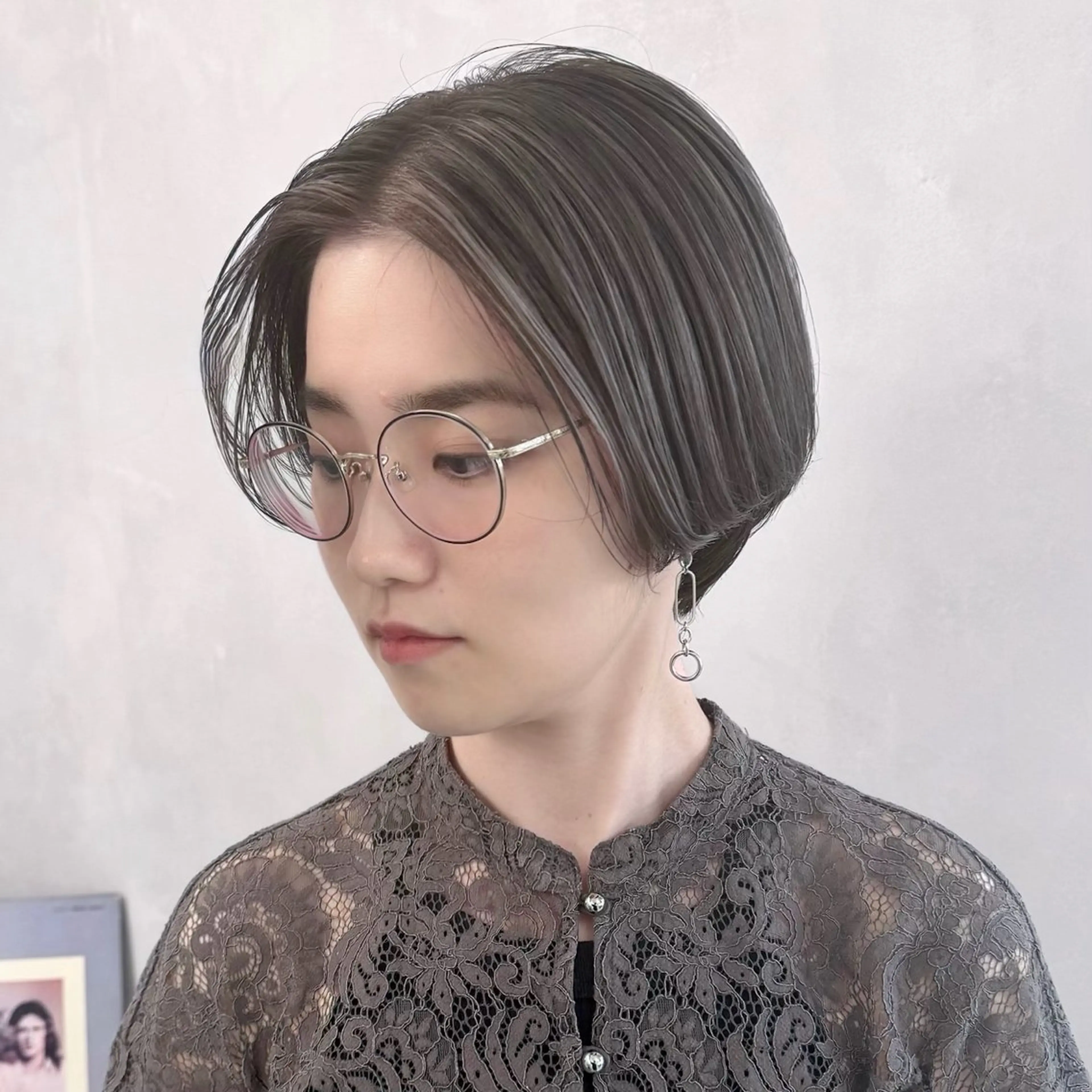 ショート カット ヘアカラー トリートメント foto所属・𝐁𝐋𝐔𝐄𝐓 /代表 / 荒井史行のヘアスタイル