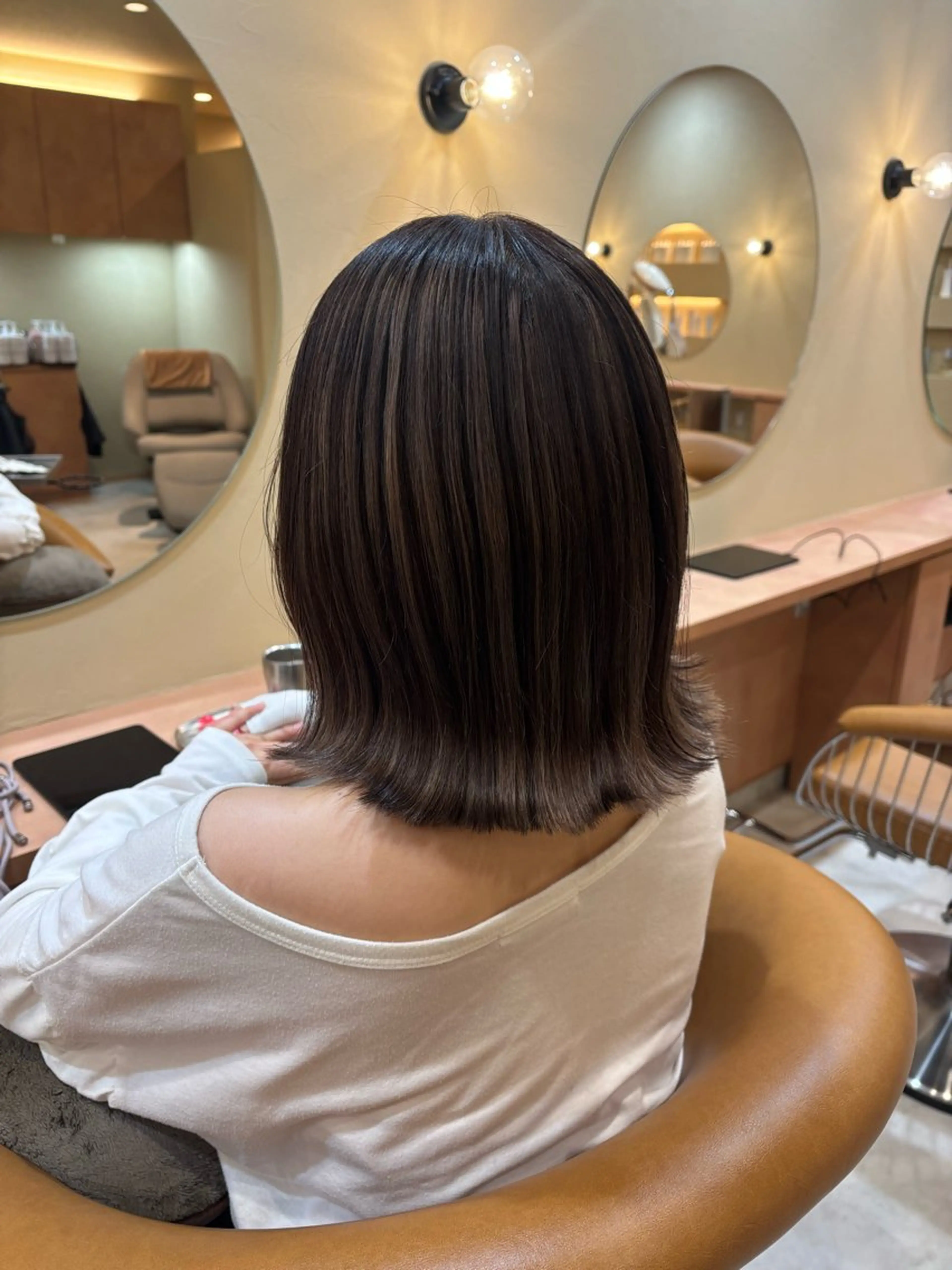 カラー カット ヘアカラー 金木 凜花のヘアスタイル