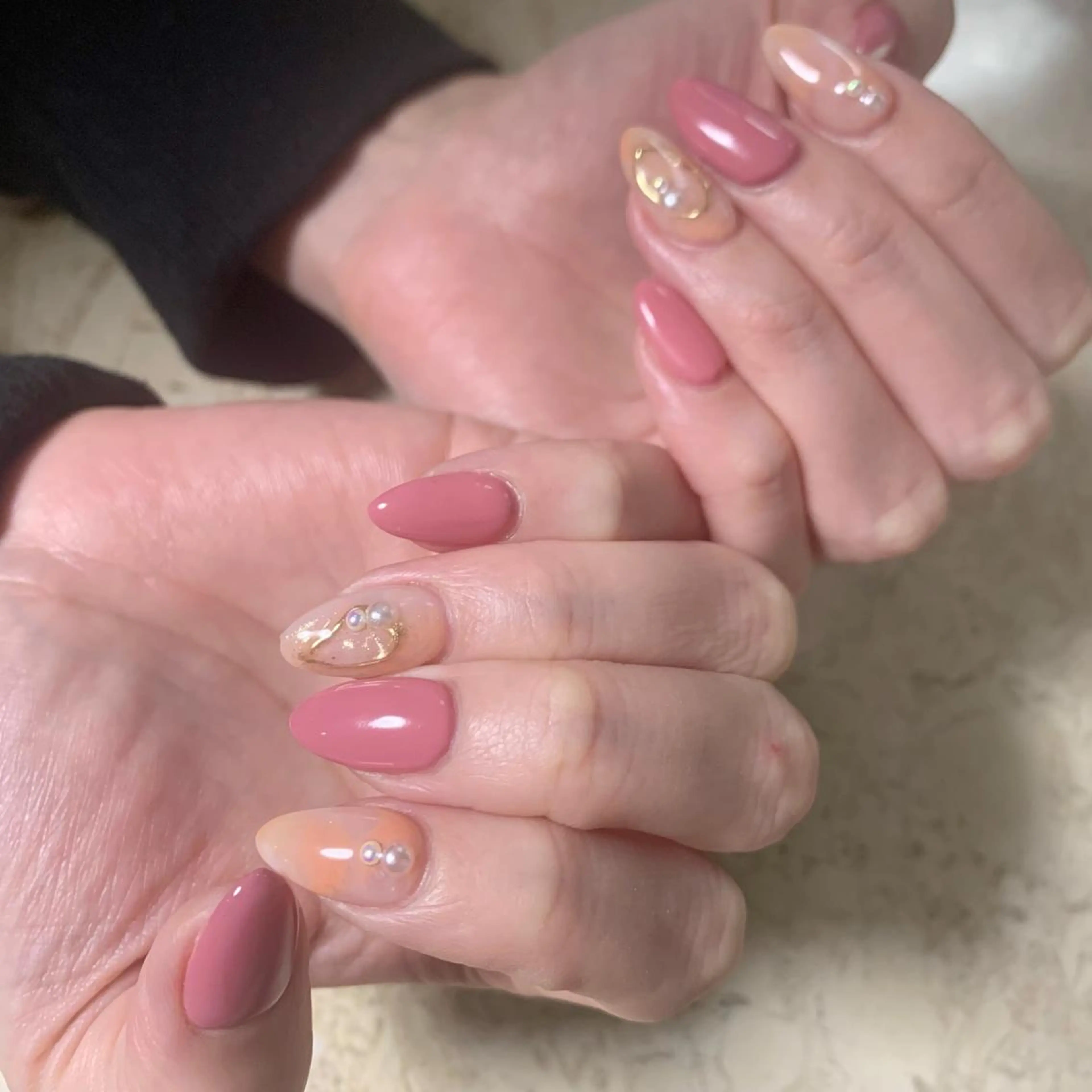 ネイル アートネイル ジェルネイル 韓国ネイル マグネットネイル ミラーネイル ハンドネイル フットネイル nail salon mieux(ミュー)のネイルデザイン