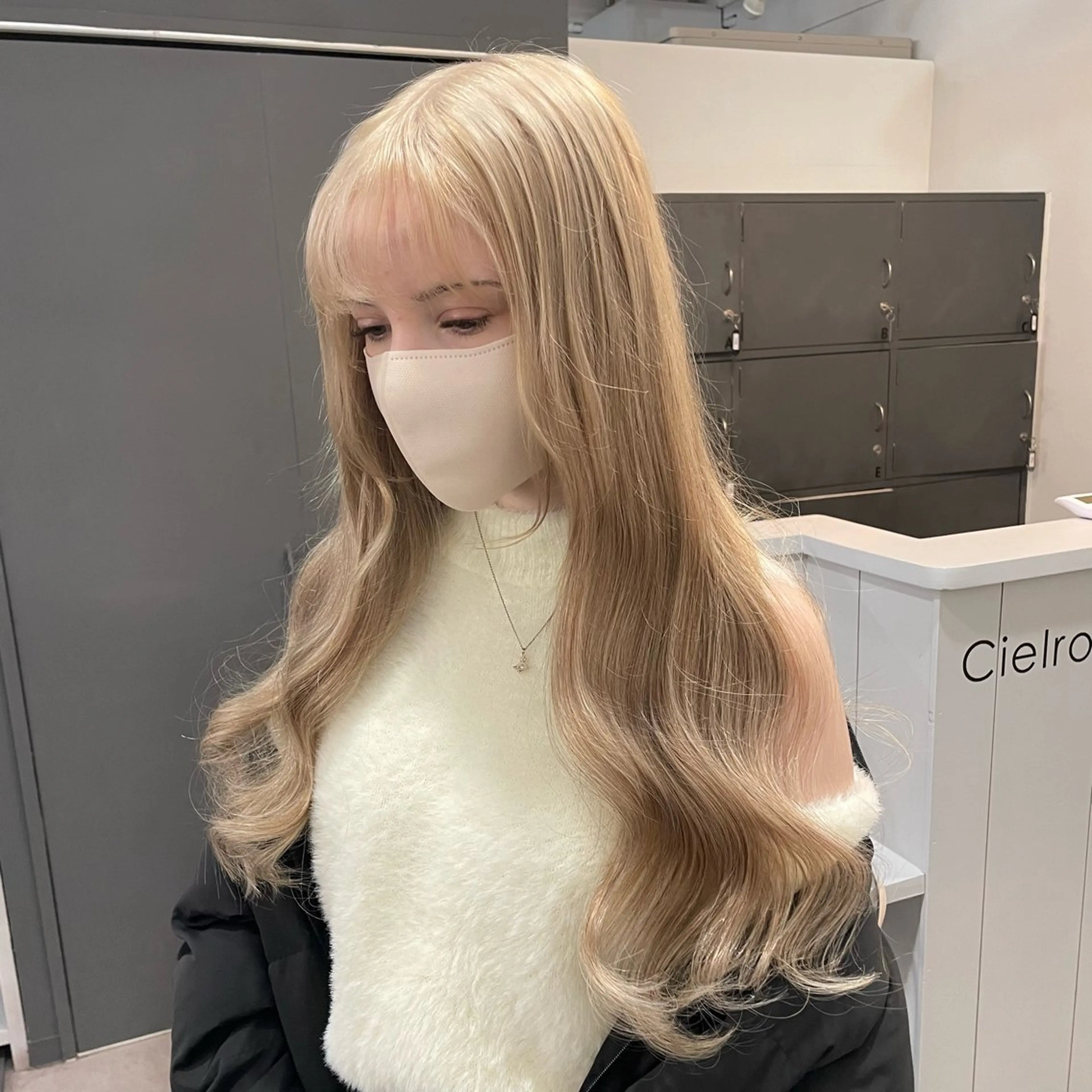 セミロング カラー ダブルカラー エクステ Cielro【 シェイロ 】所属・Cielro/ダブル カラー/西田咲希のヘアスタイル