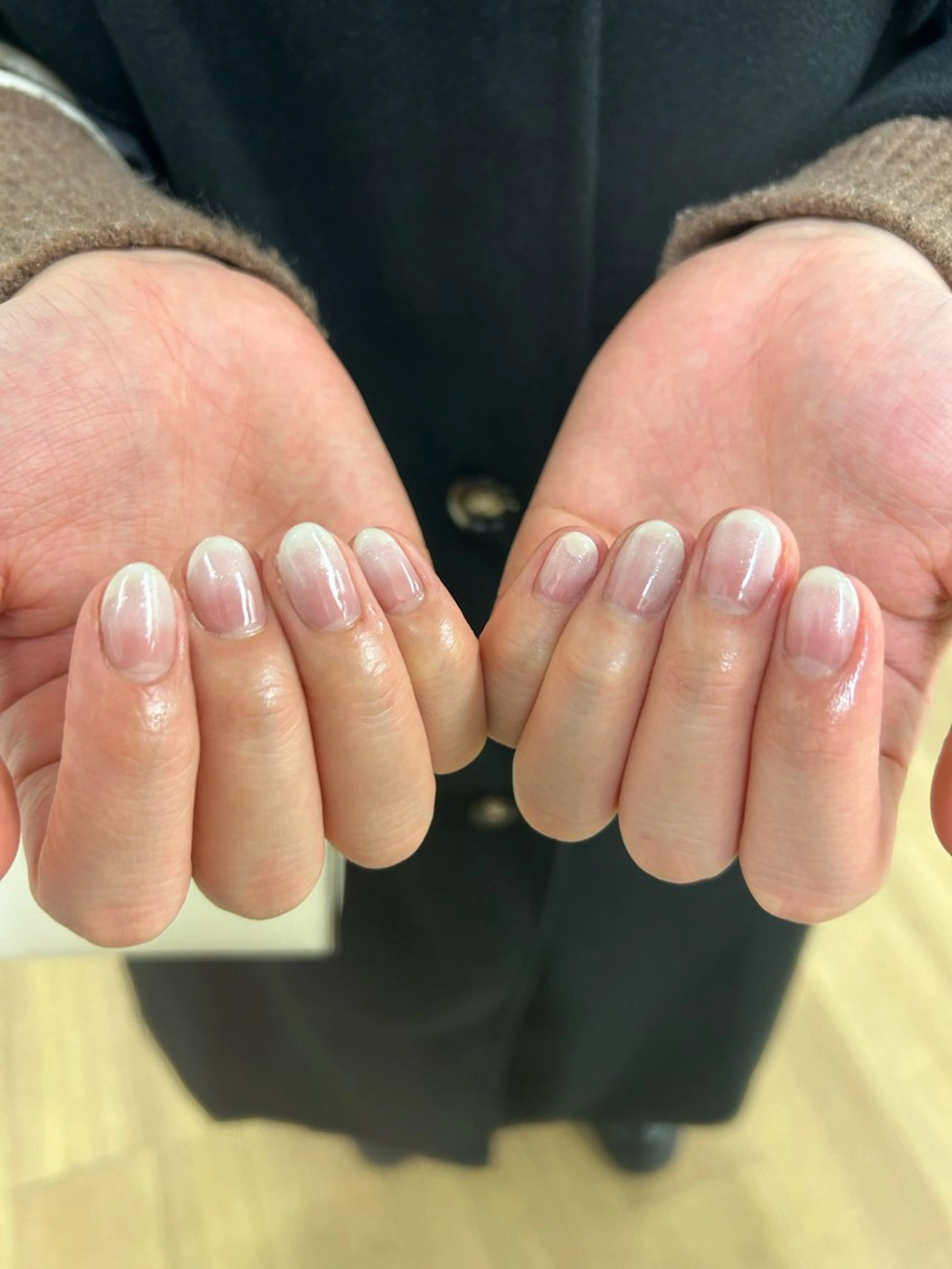 ネイル グラデーション 種村 朱玲のネイルデザイン