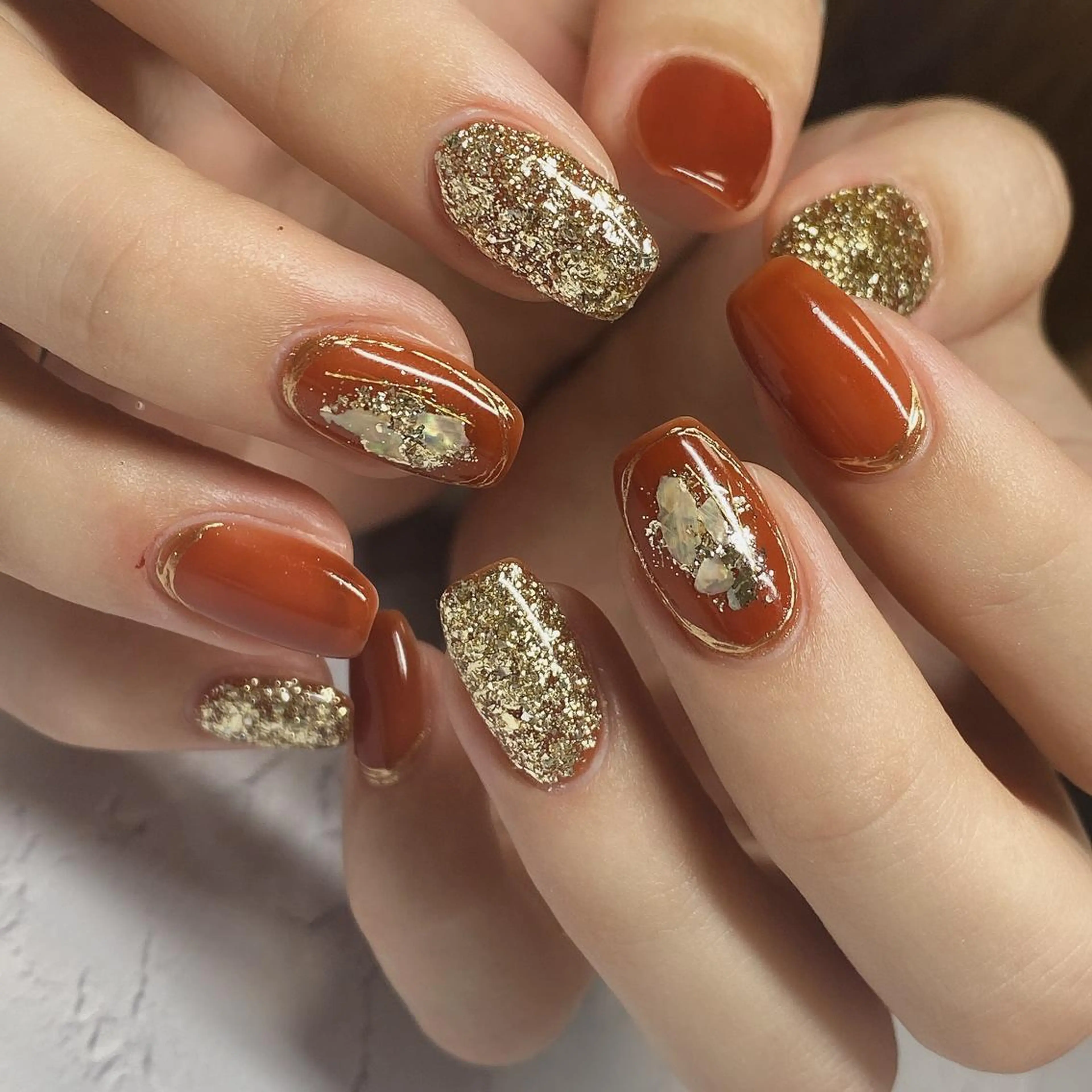 ネイル ニュアンスネイル Sympa:) YURIKAのネイルデザイン