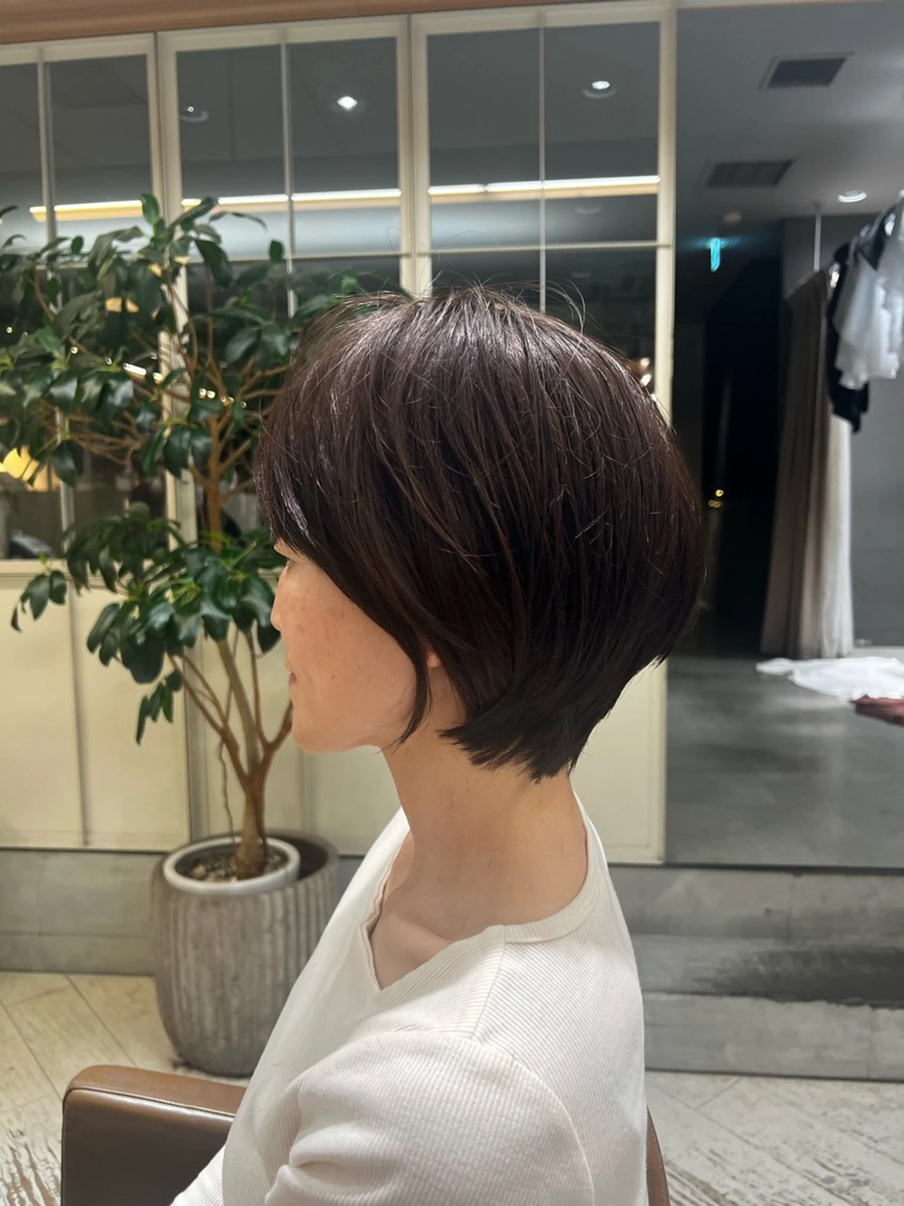 ショート 似合わせカット ショートヘア レイヤースタイル /宮本セナのヘアスタイル