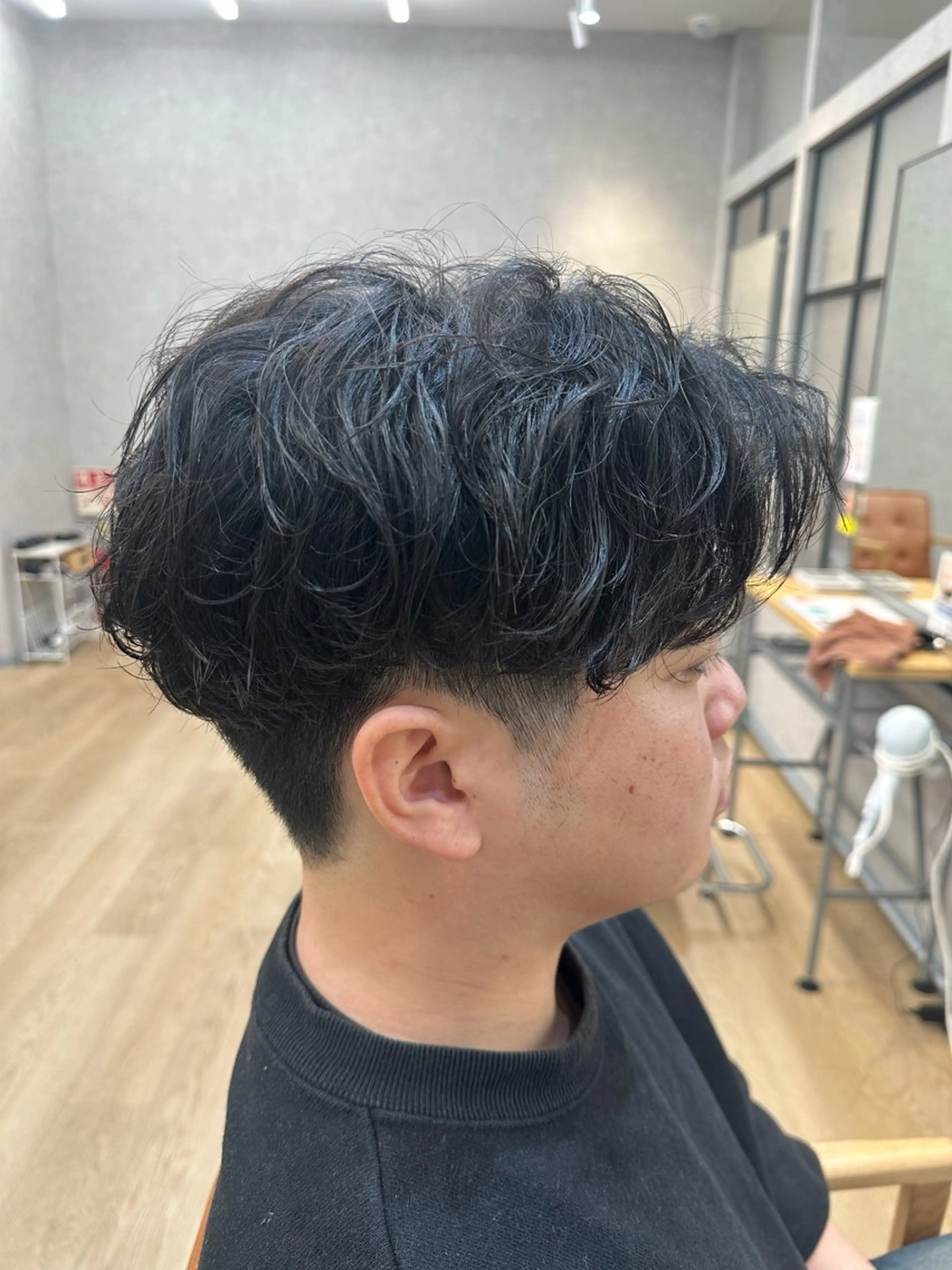 パーマ メンズ カット パーマ メンズサロンRomë 菜里のヘアスタイル