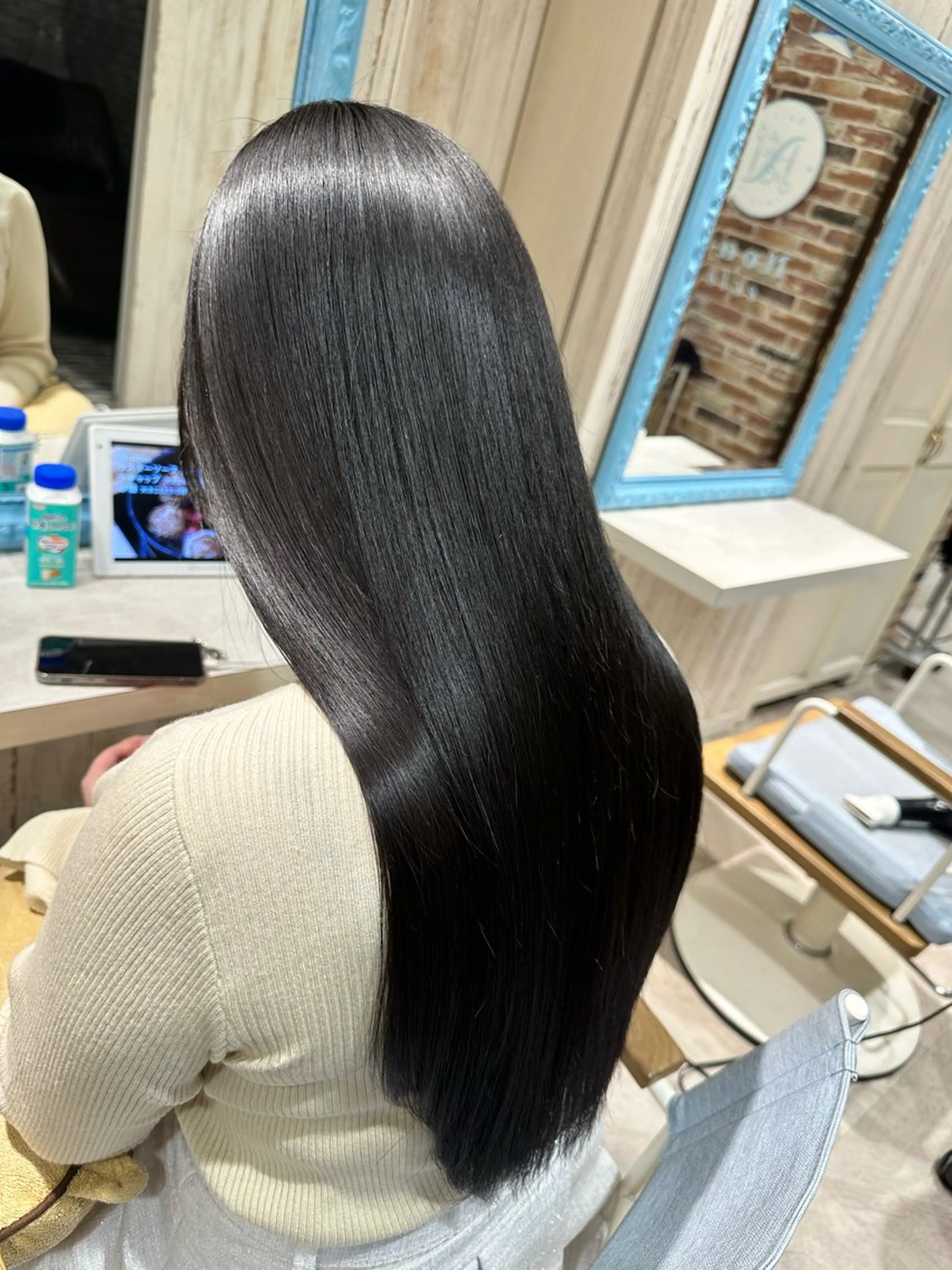 ロング 髪質改善 縮毛矯正 【✨髪質改善✨】 西岡　航成のヘアスタイル