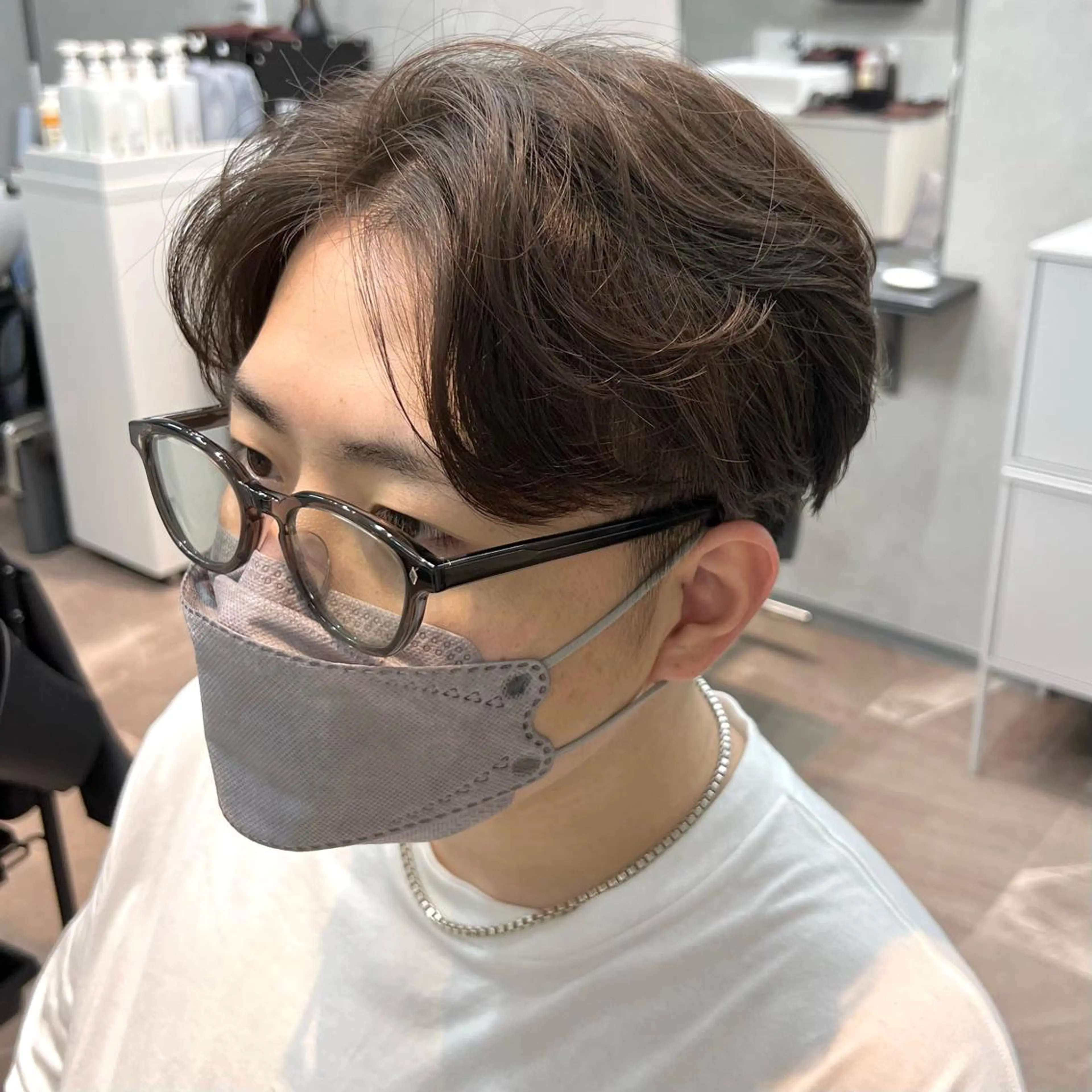 ショート パーマ メンズ 3月〜お店変わります 詳しくはインスタまでのヘアスタイル