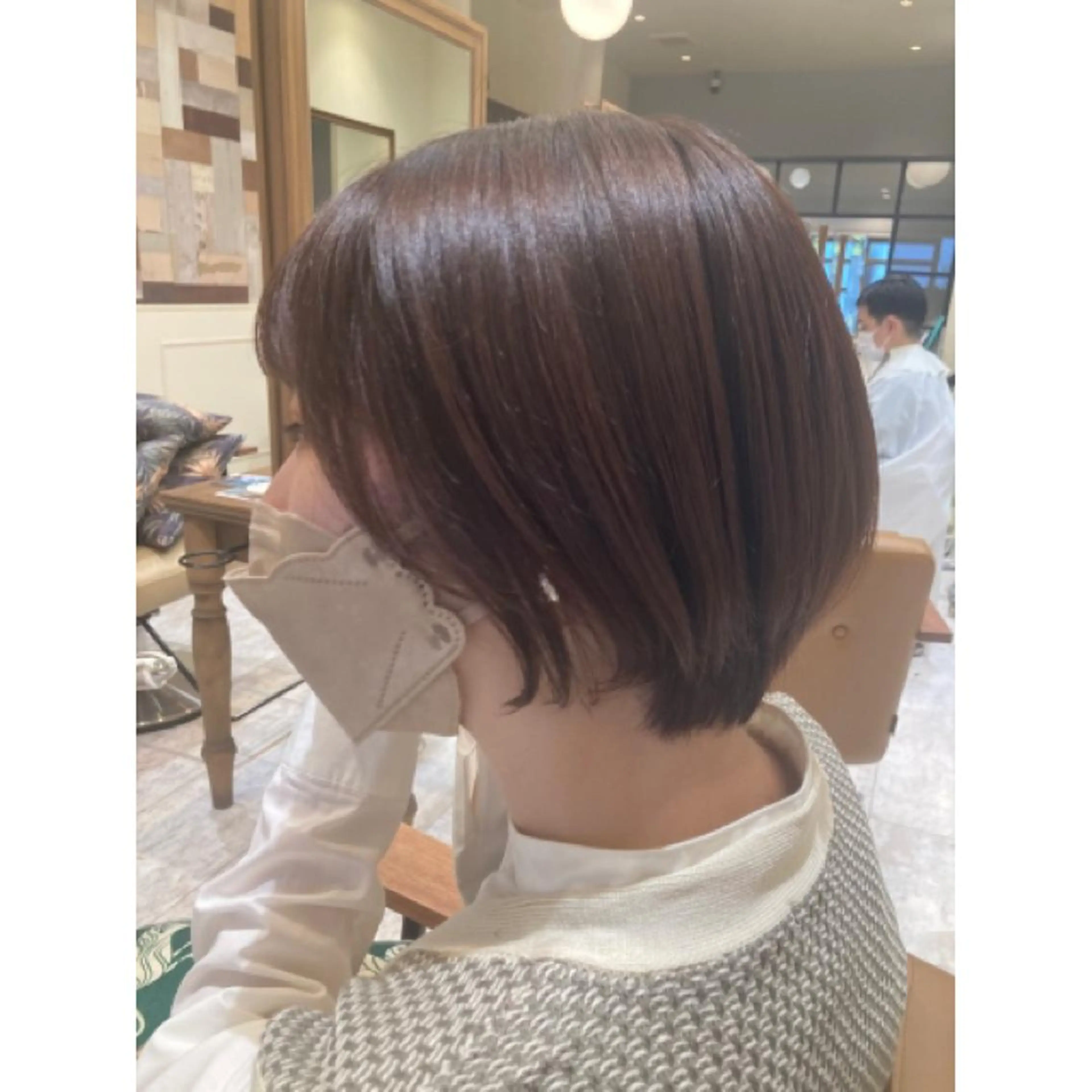 ショート Yamamoto 半個室美容室zinaのヘアスタイル