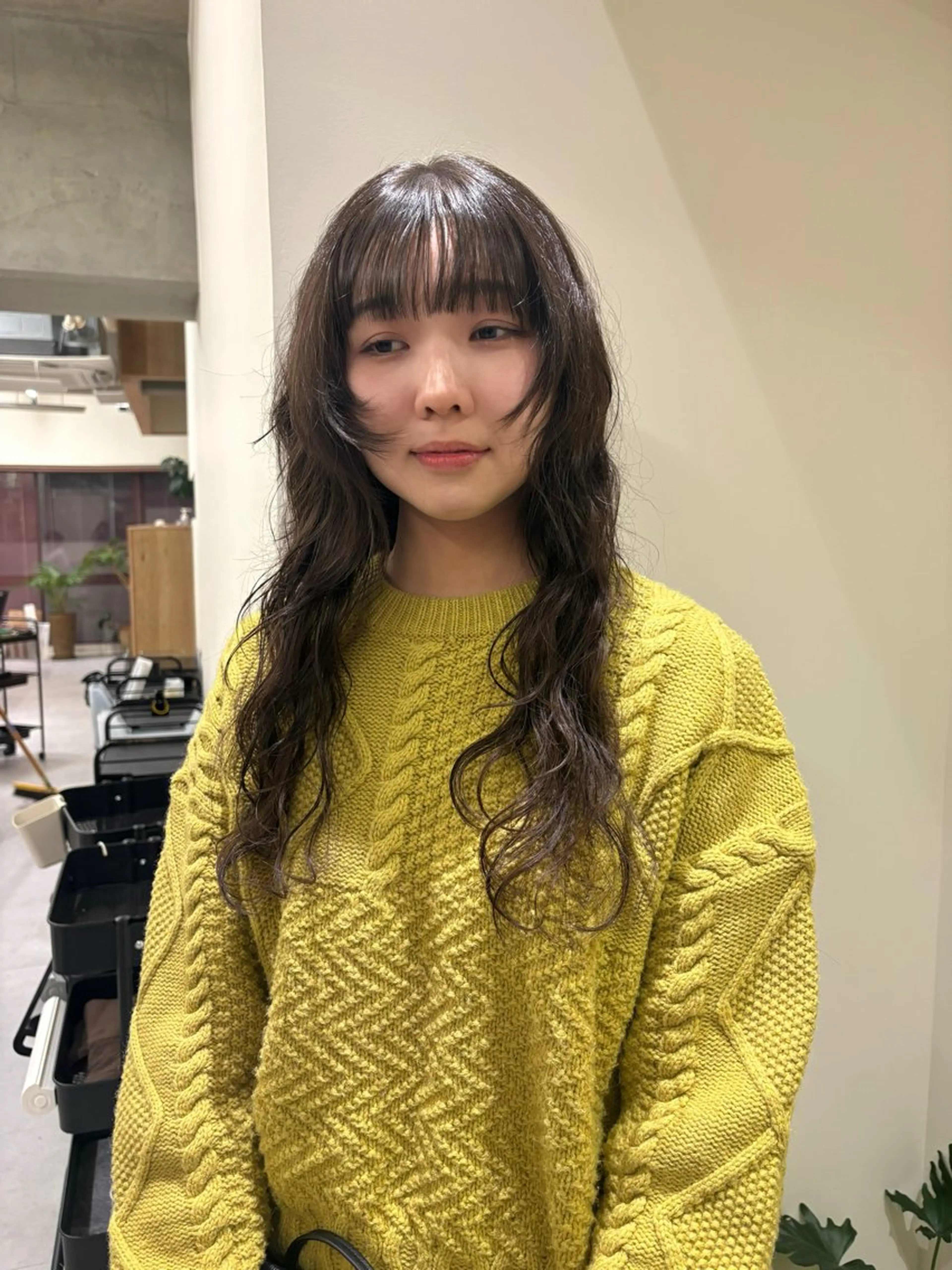 ロング カット ヘアカラー natsuki /HUIのヘアスタイル