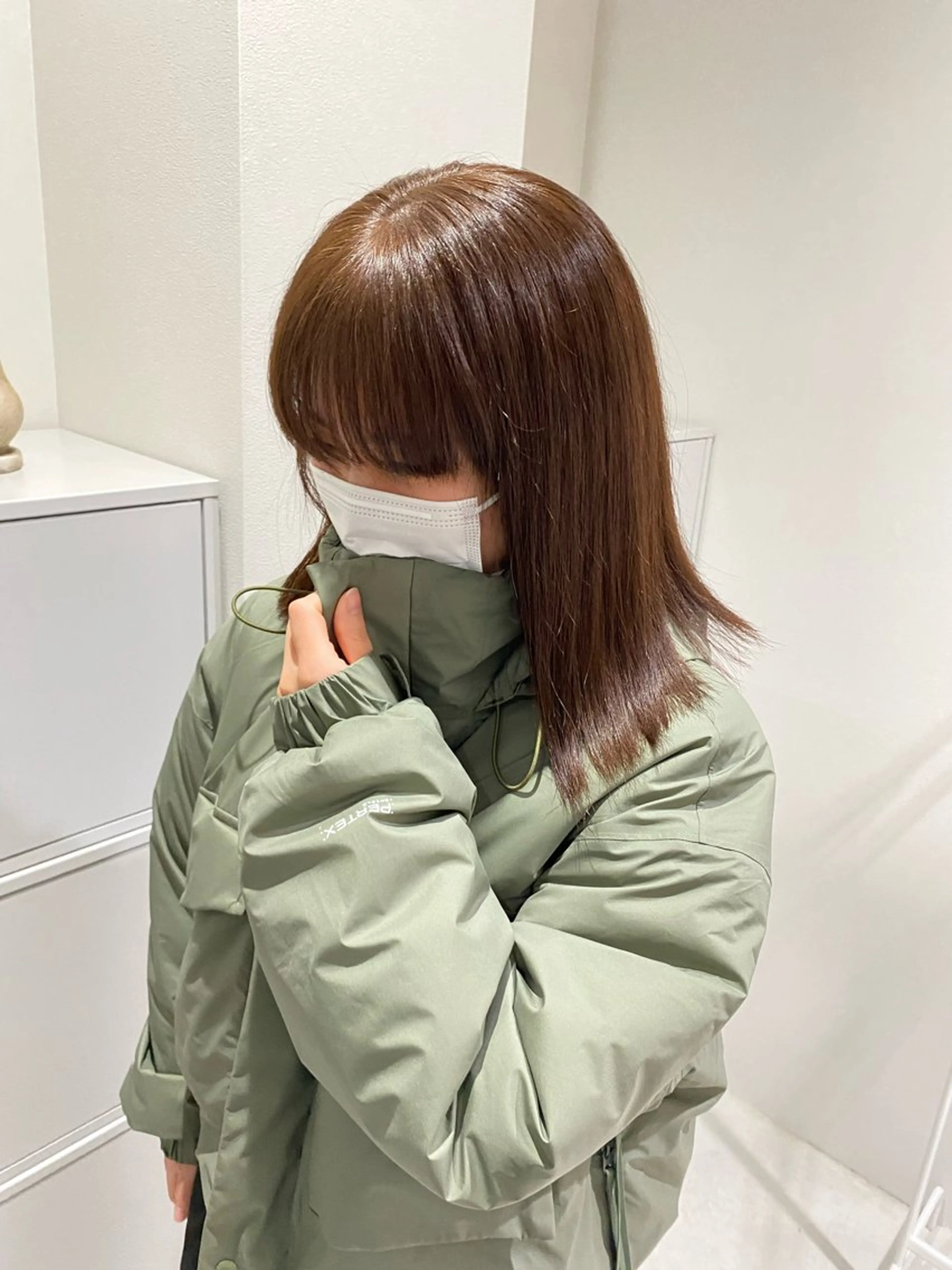 カラー ブラウンカラー fab.所属・檜 果歩のヘアスタイル