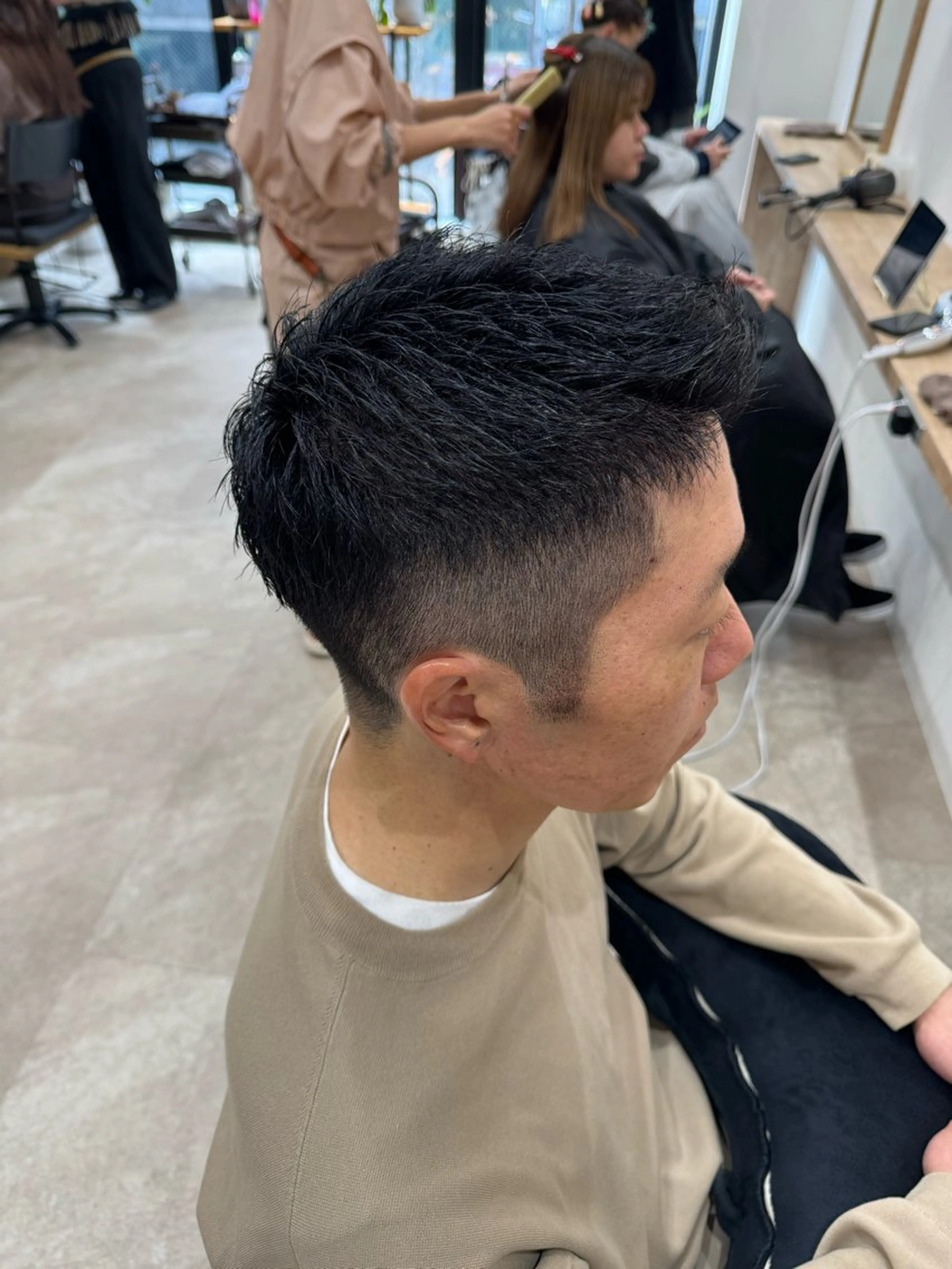 ショート カラー メンズ カット ヘアカラー FURUSHO所属・髪質改善/縮毛矯正 /メンズパーマ川田のヘアスタイル