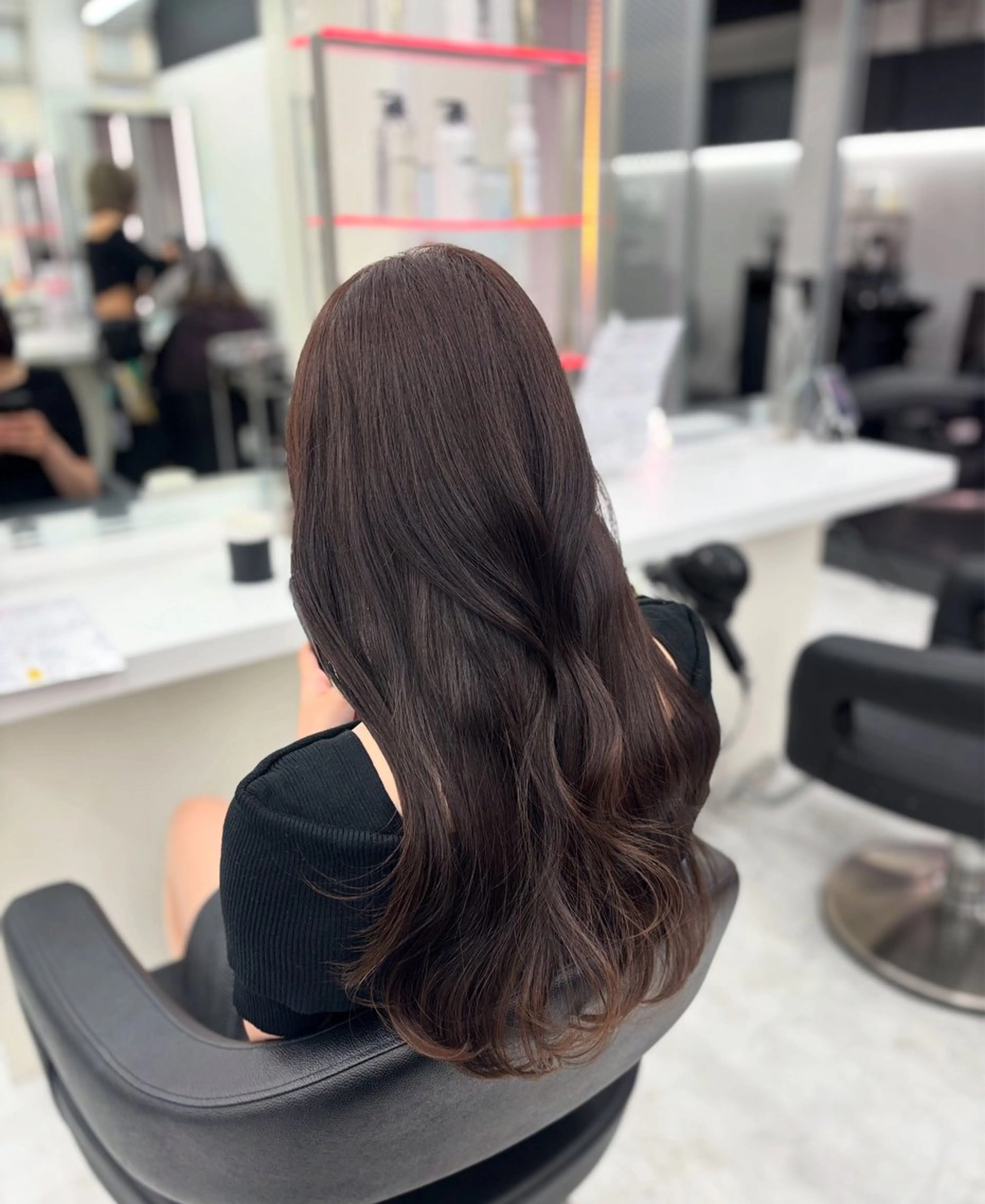 ロング カラー ヘアカラー トリートメント 🤍レイヤー/顔周り /hirari🤍のヘアスタイル