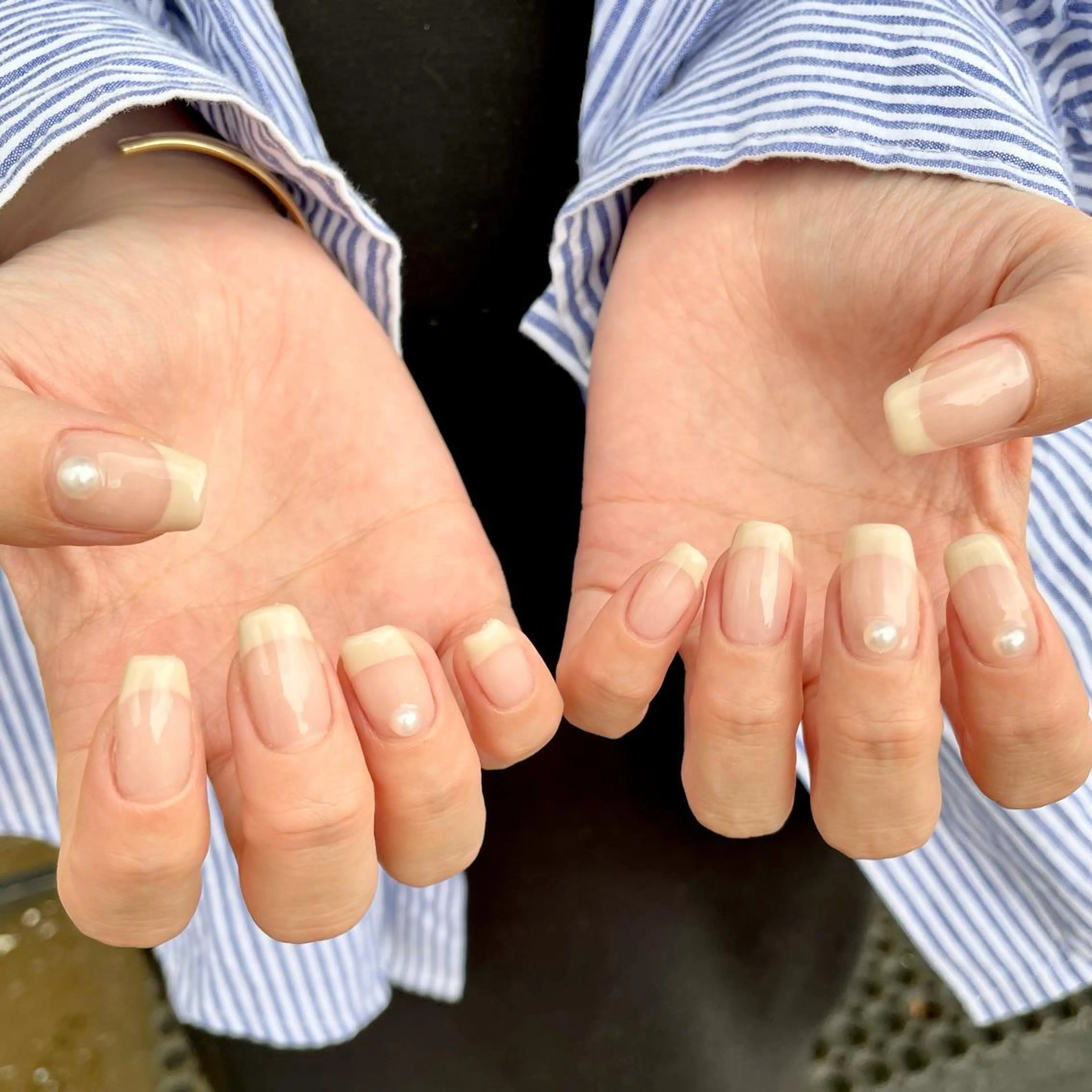 ネイル フレンチネイル 丹(TAN.) akariのネイルデザイン