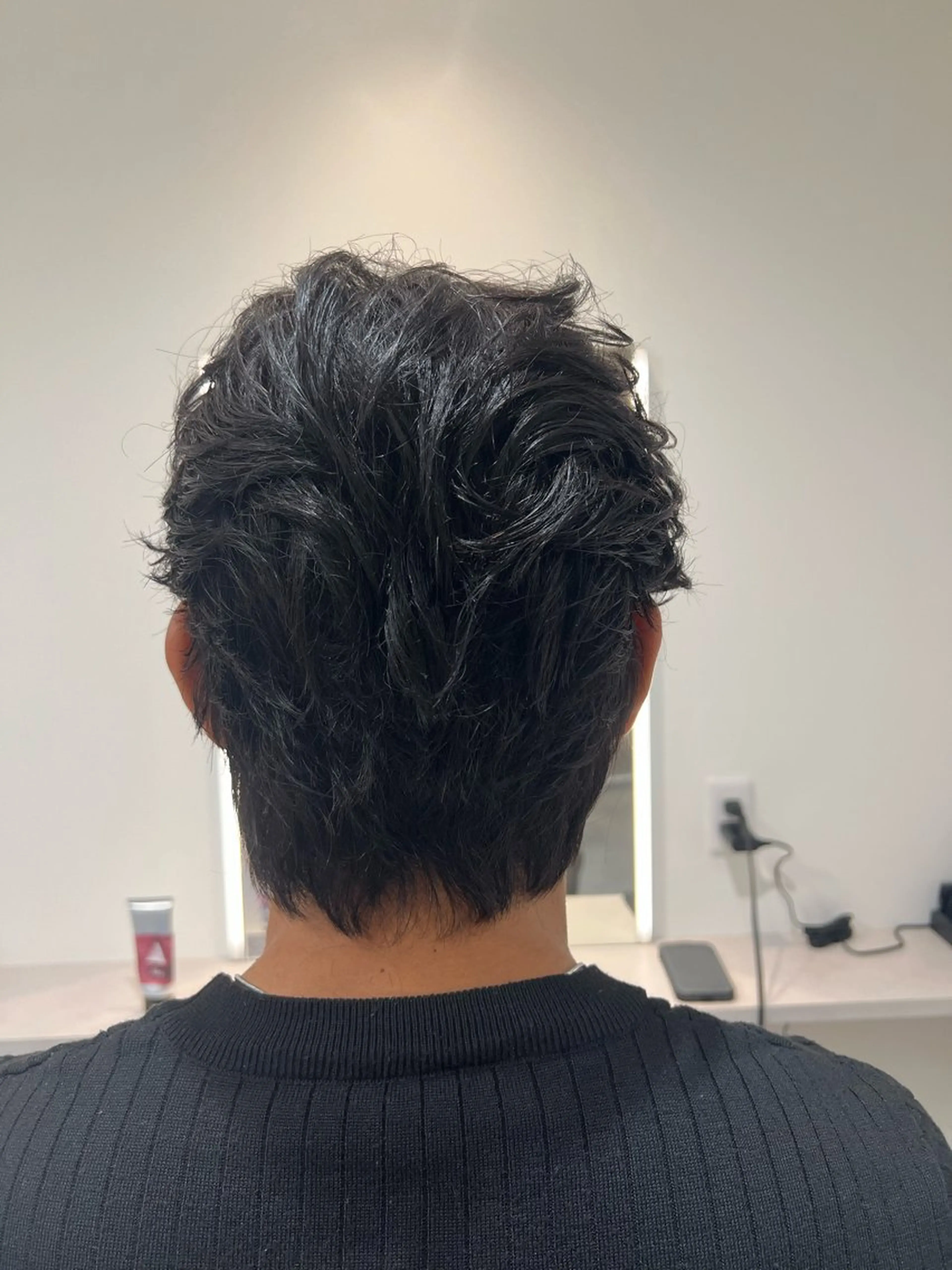 メンズ センターパート Men's NAM 八角のヘアスタイル