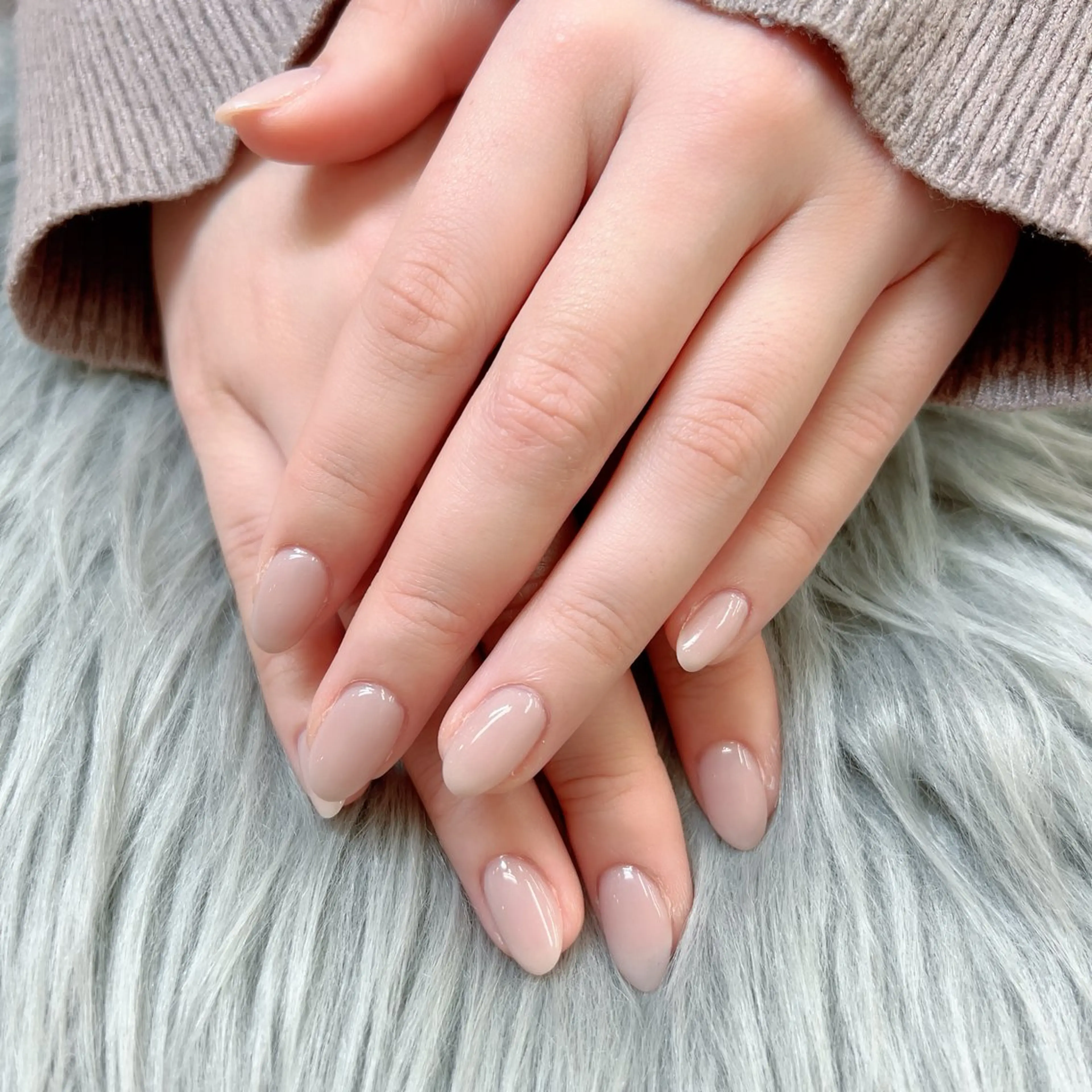 ネイル ラメ(グリッター) シンプルネイル ハンドネイル Bianca立川店 saitoのネイルデザイン