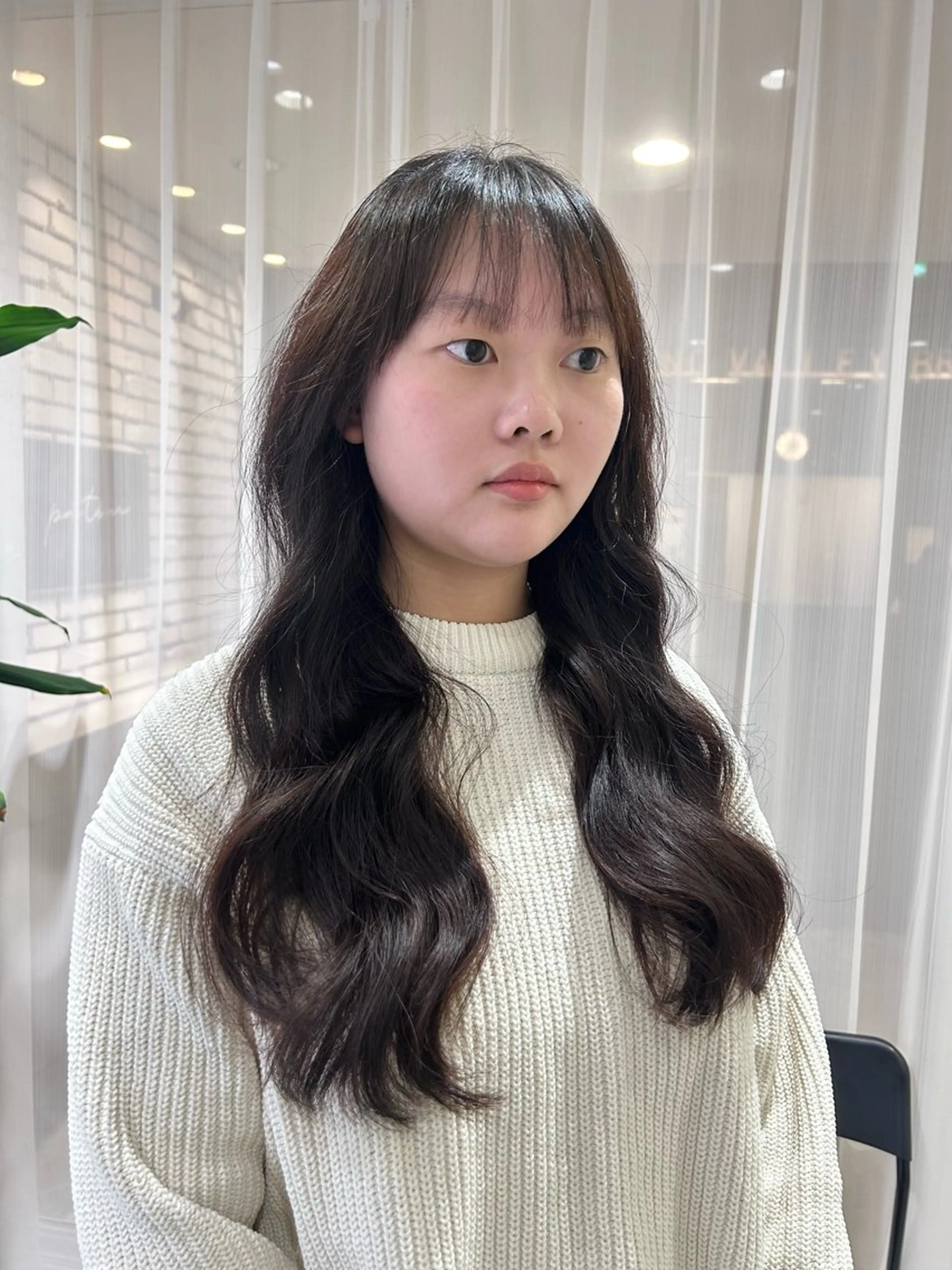 ロング カット パーマ patou烏丸所属・🤎オリーブカラー× パーマ特化💫森口のヘアスタイル