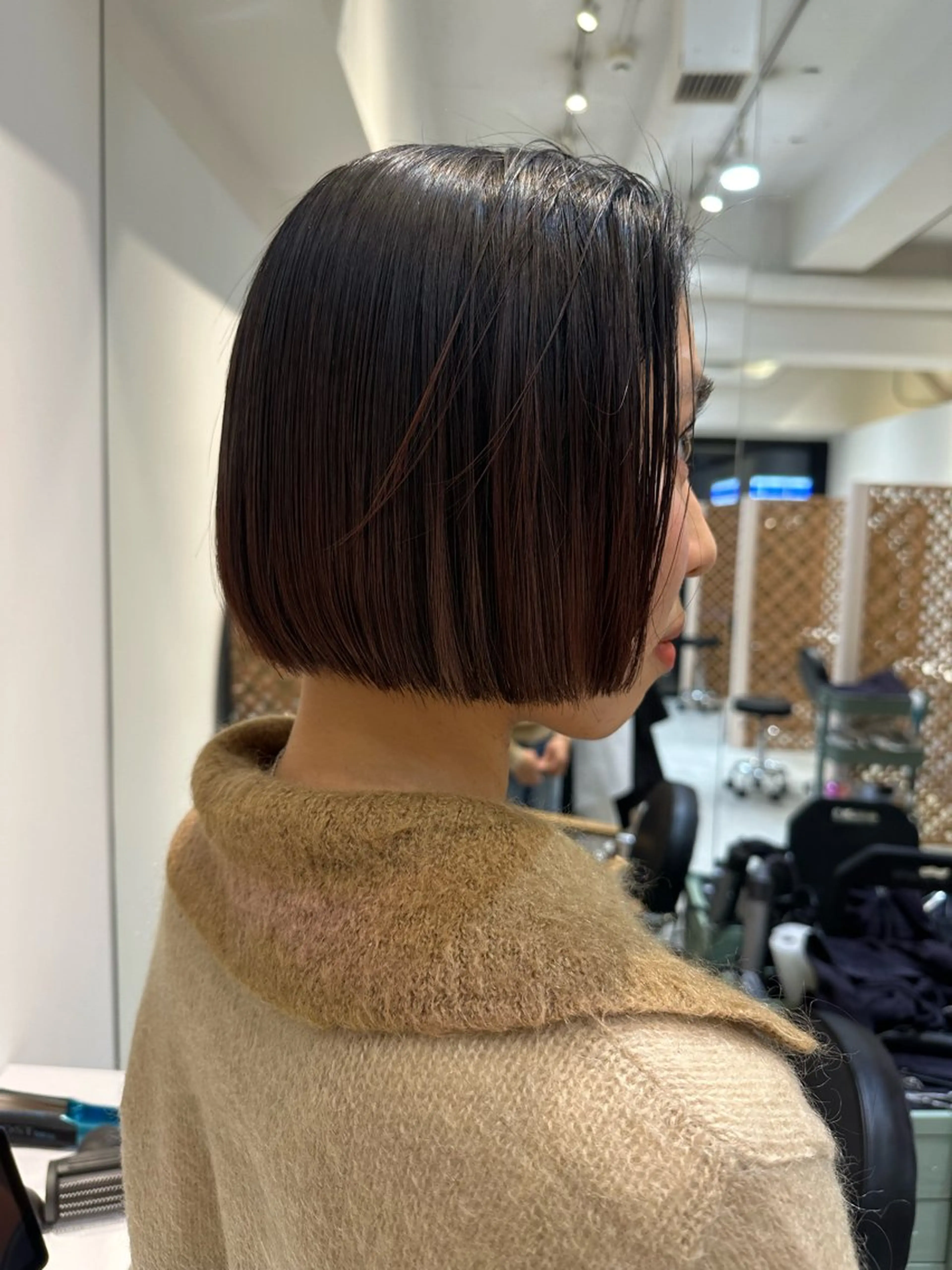 ショート 切りっぱなしボブ ボブ カット 下北沢suu所属・AYAKA 下北沢suuのヘアスタイル