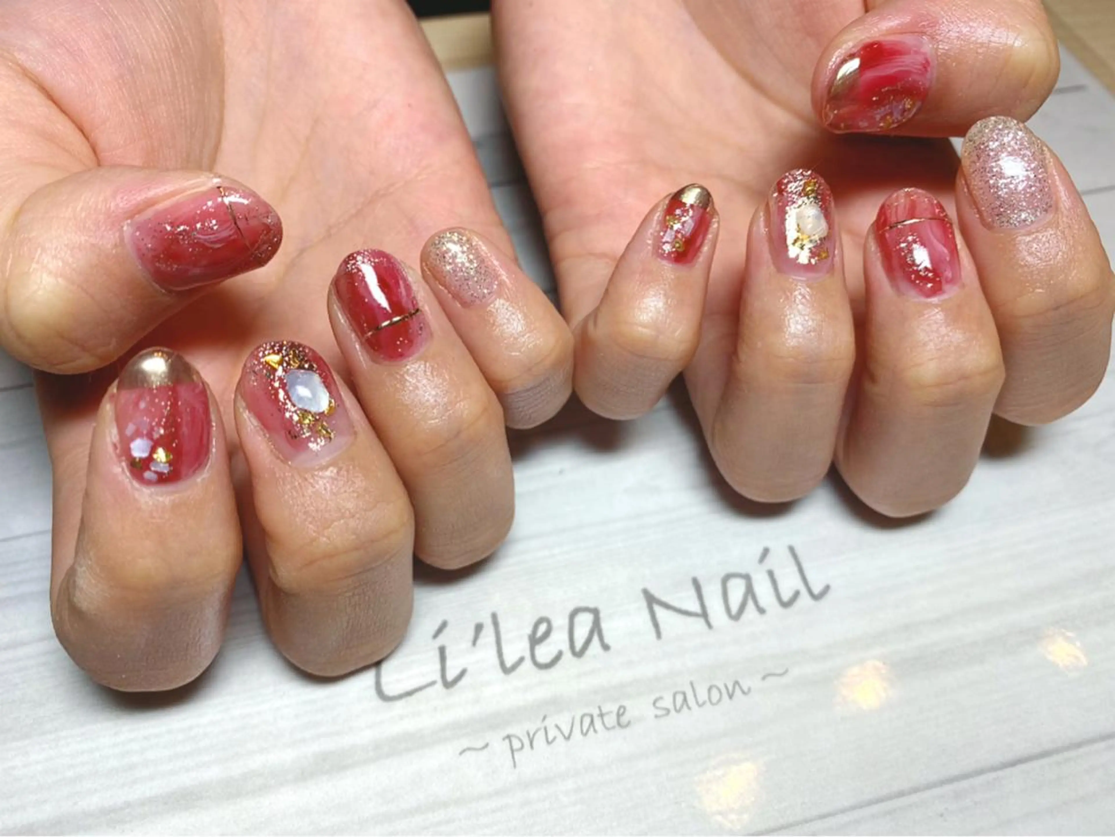 ネイル Li'leaNail AINAのネイルデザイン