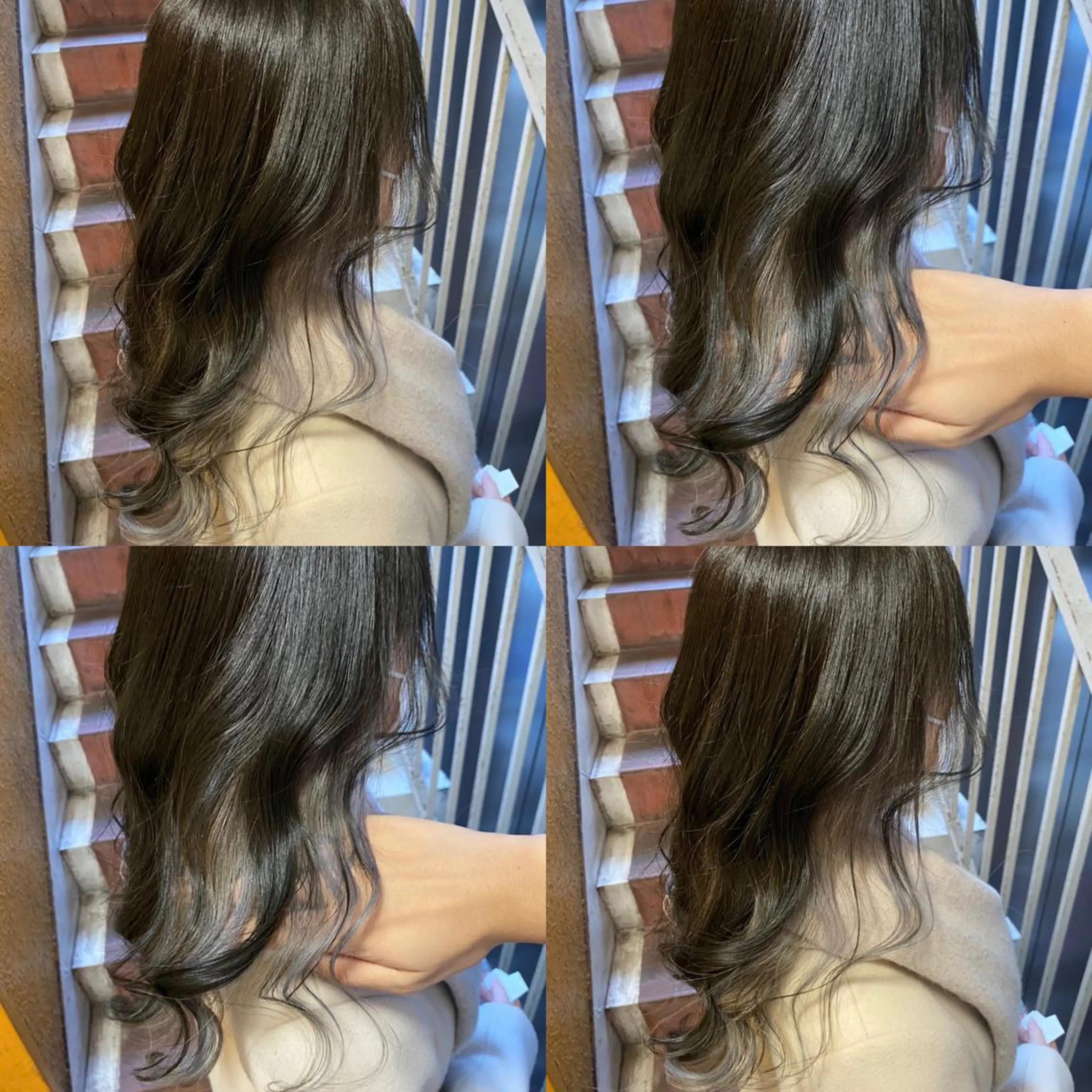 ロング カラー メンズ メンズハイライト メンズハイトーン メンズインナーカラー 学生（メンズ向け） アッシュ ヘアカラー トリートメント ご予約 宜しくお願いします！のヘアスタイル