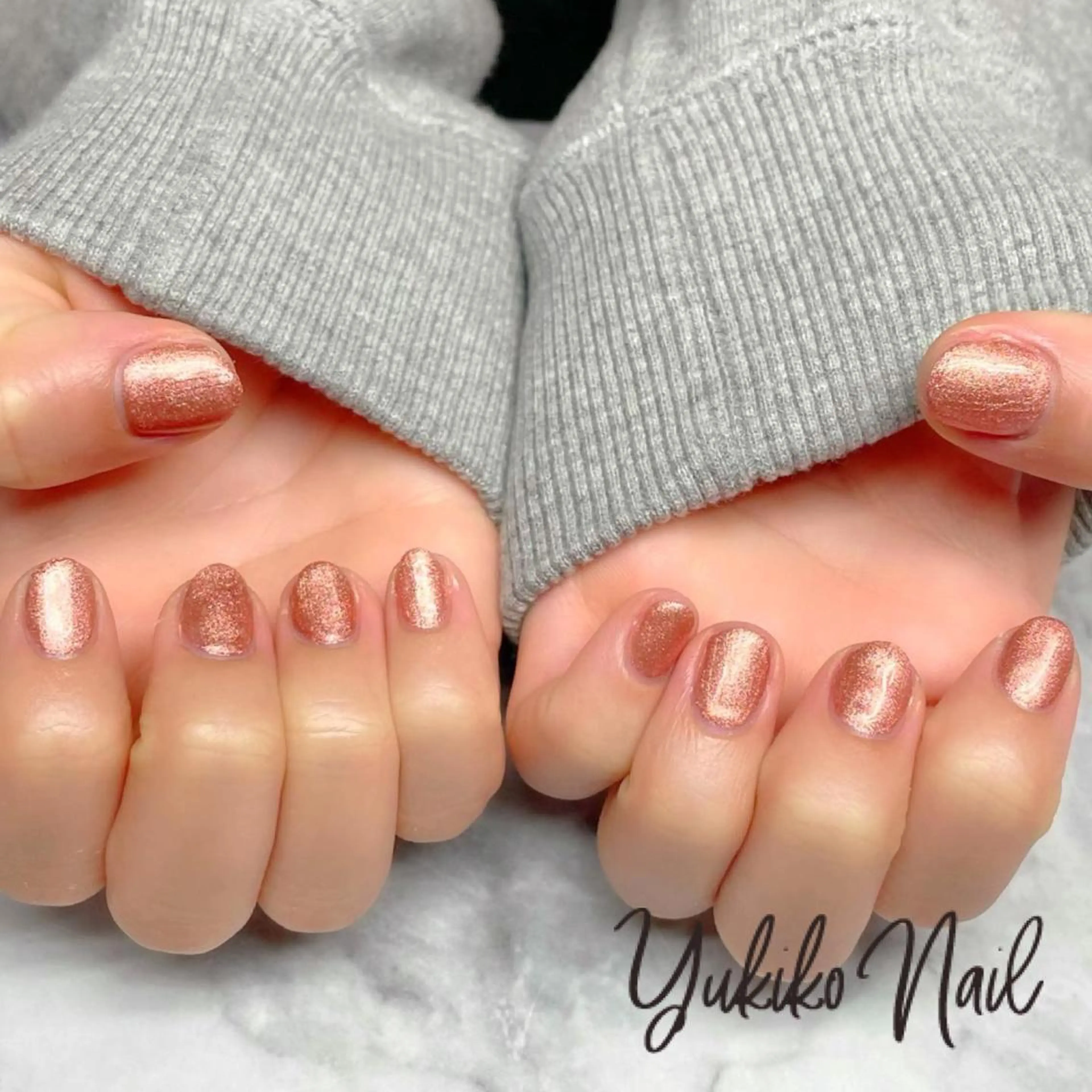 ネイル ワンカラーネイル ハンドネイル ユキコ ネイルのネイルデザイン