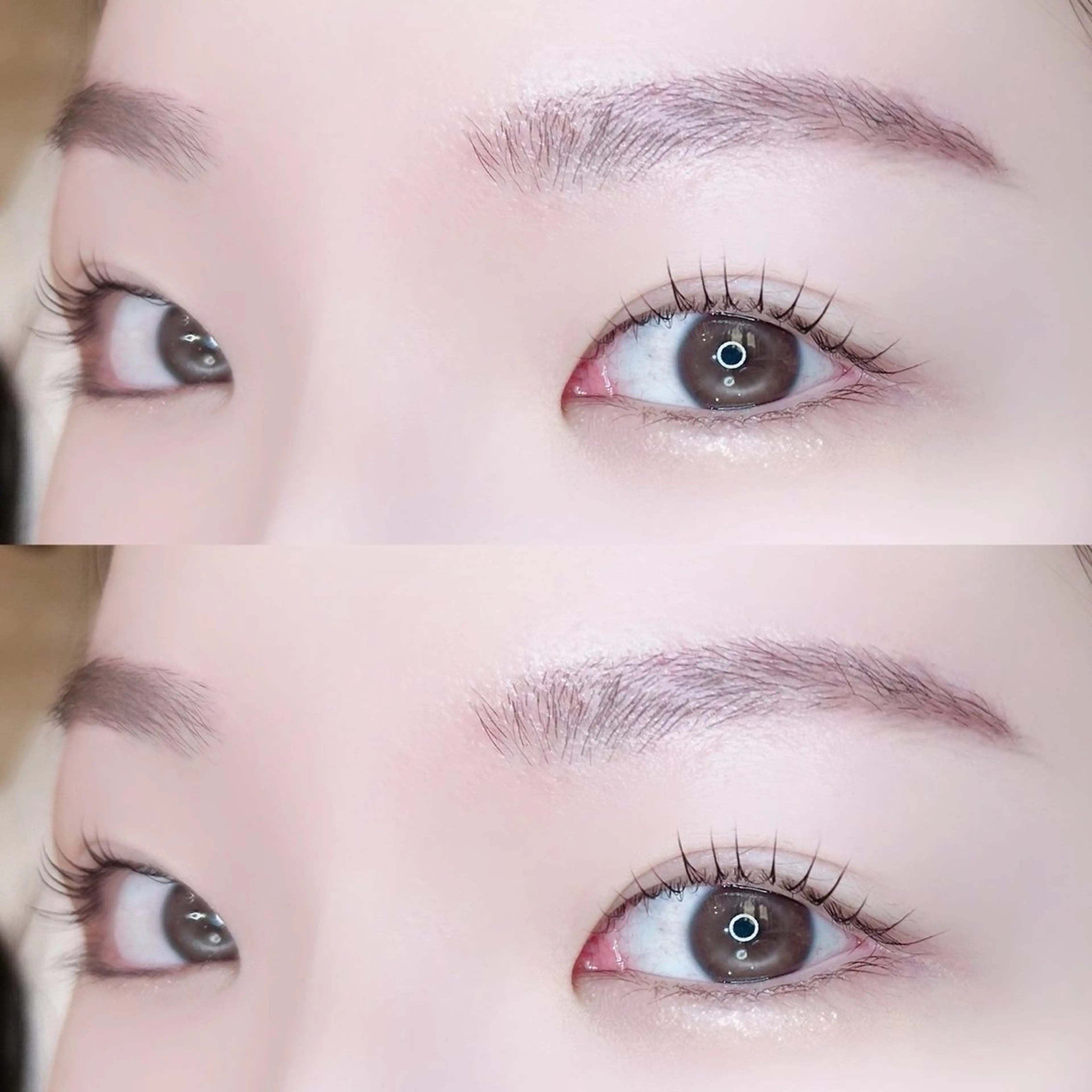 マツエク・マツパ バインドロック 束感まつ毛 フラットラッシュ 韓国風マツエク パリジェンヌラッシュリフト mizuki/束感 まつ毛/似合わせ眉のマツエク・マツパデザイン