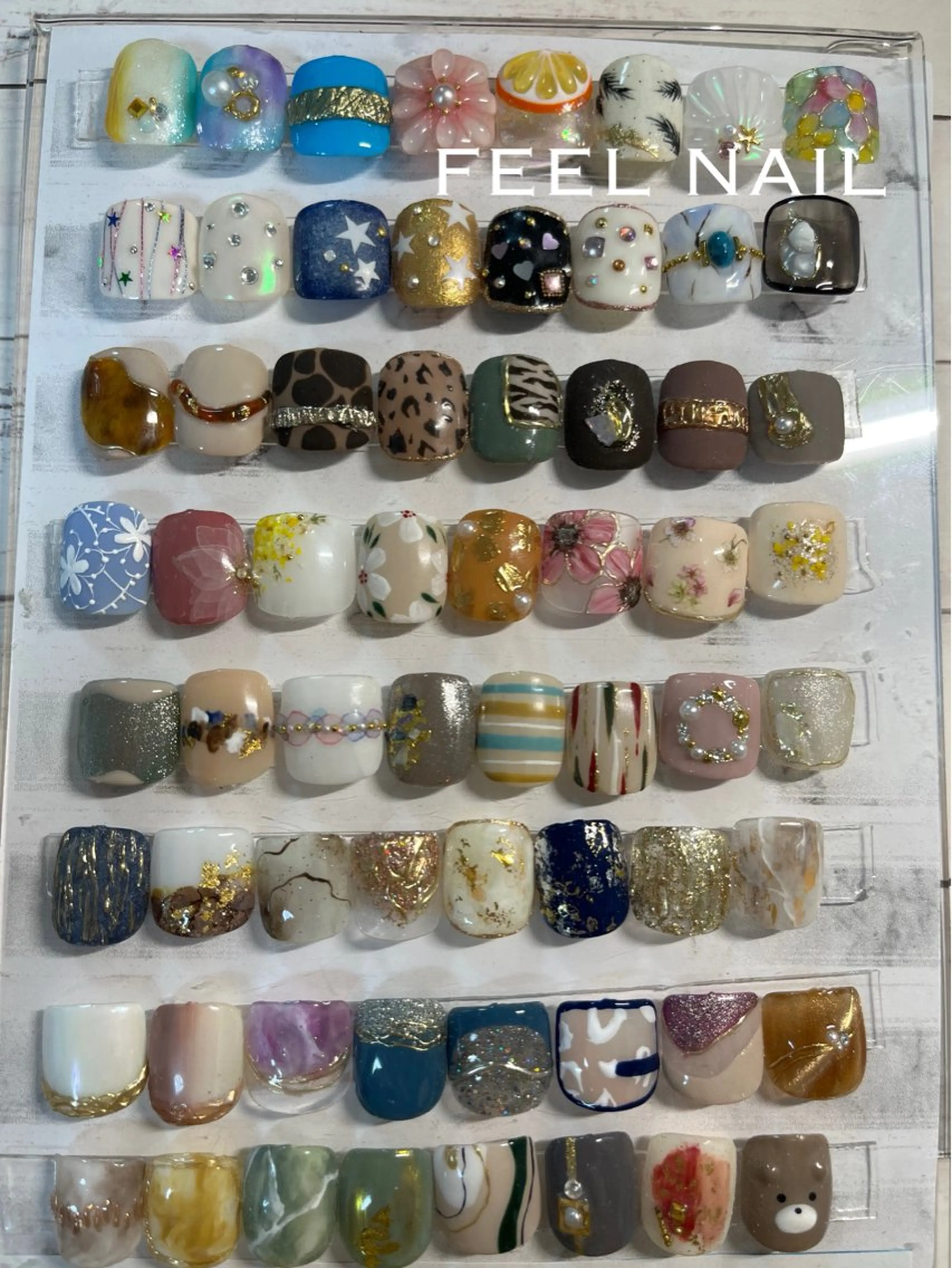 フットネイルご新規オフ無料✨親指アートコース✨の写真