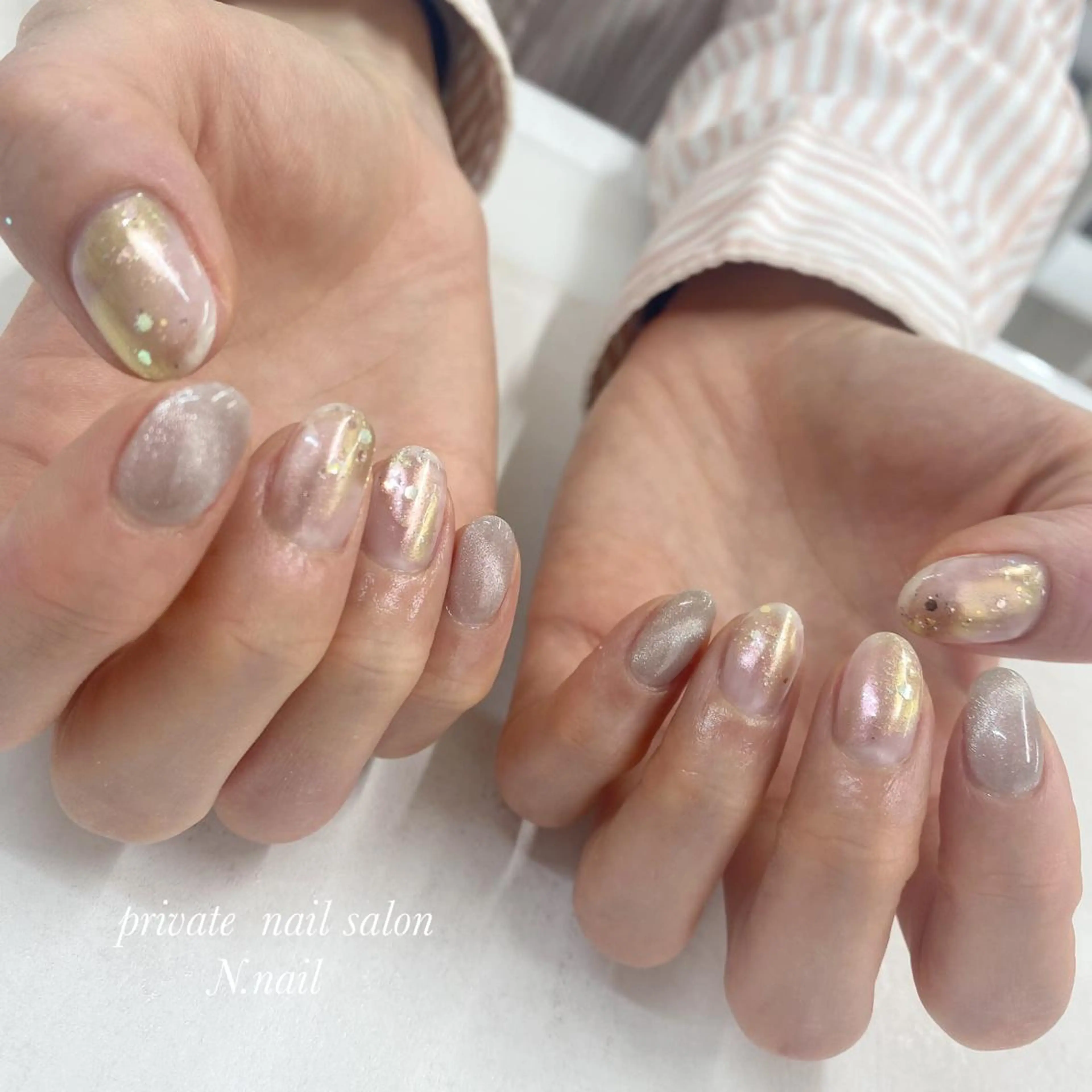 ネイル シンプルネイル N. 【エヌドット】のネイルデザイン