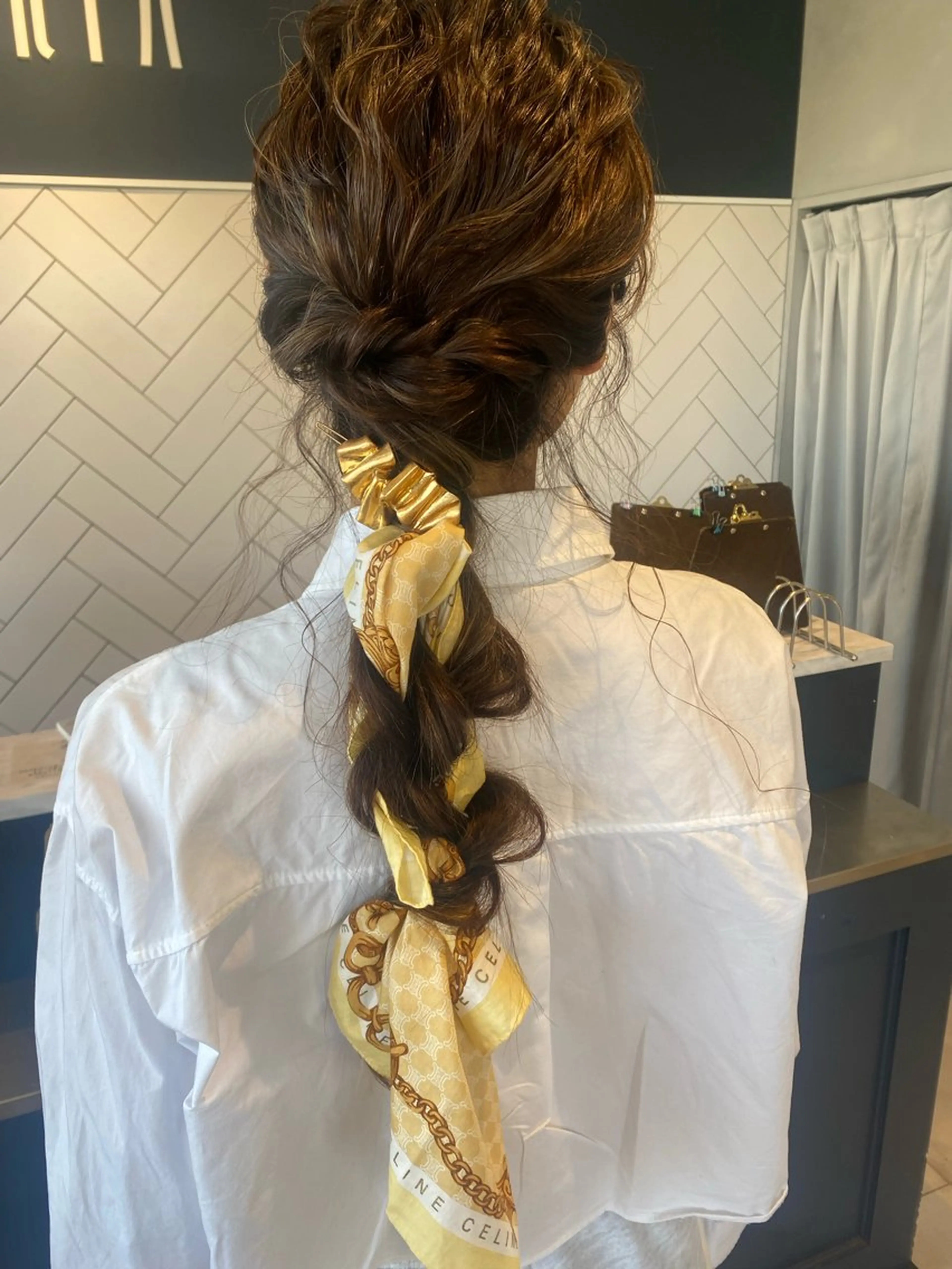 ロング ヘアアレンジ ロング 久保田 茜のヘアスタイル