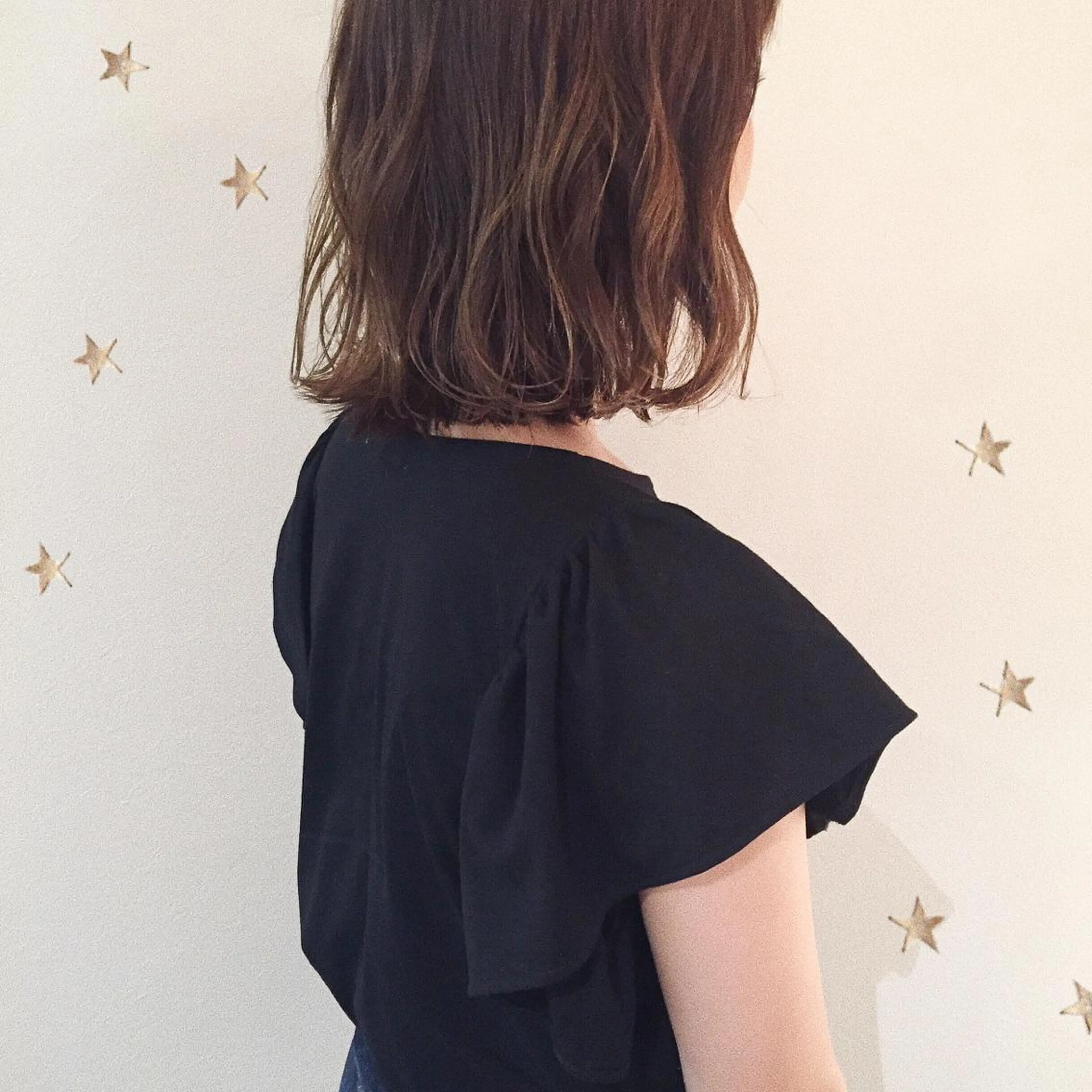 ミディアム カラー ベージュカラー オリーブベージュ ボブ salon AKIRA所属・市川 千夏のヘアスタイル